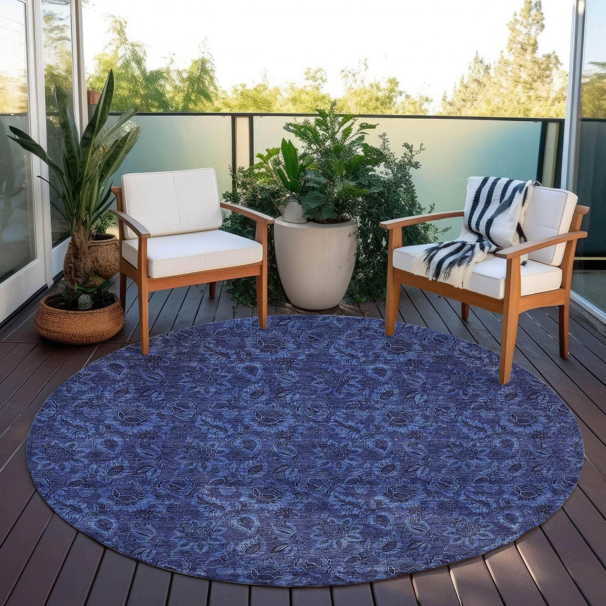Machine Made ACN661 Navy Blue Rugs #color_navy blue