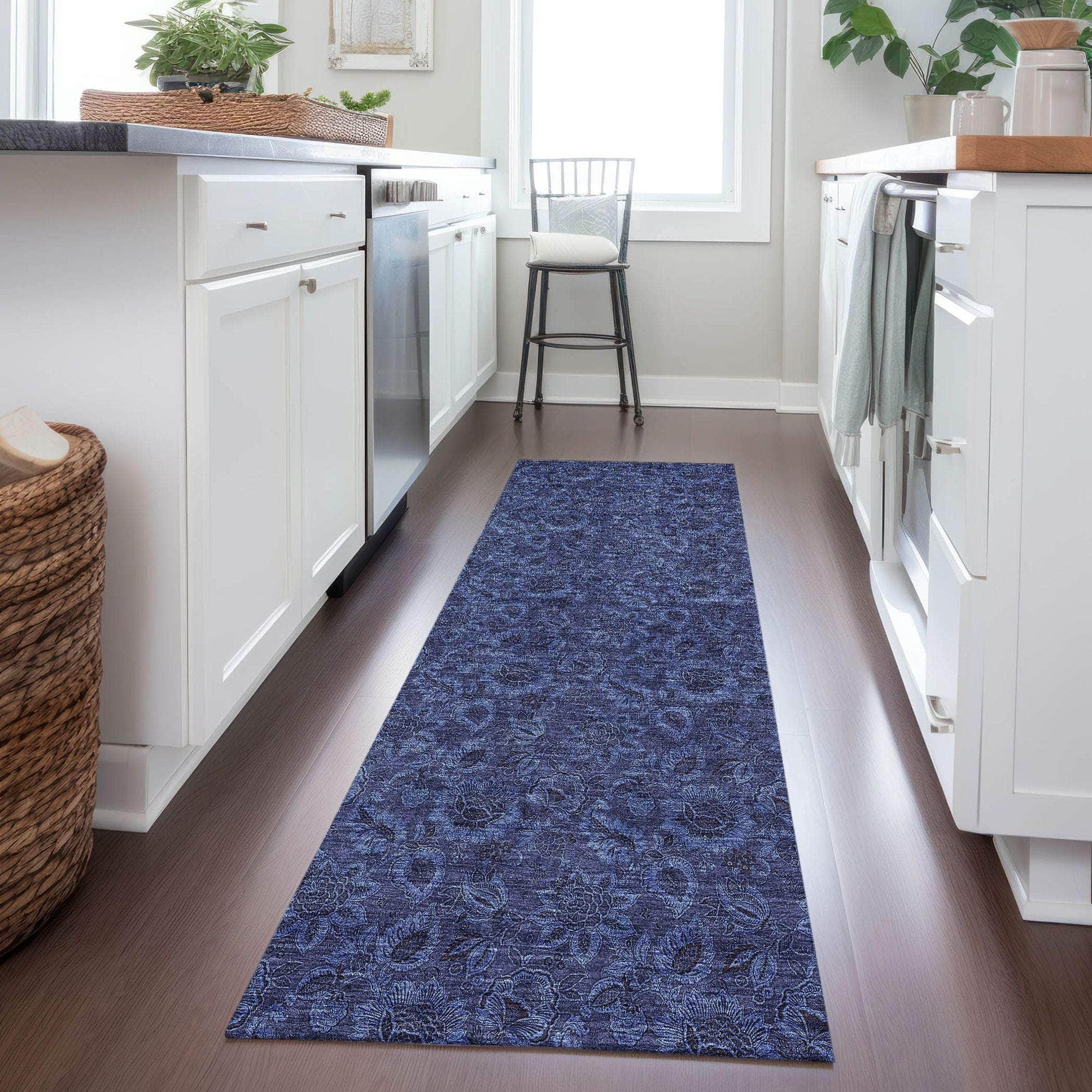 Machine Made ACN661 Navy Blue Rugs #color_navy blue