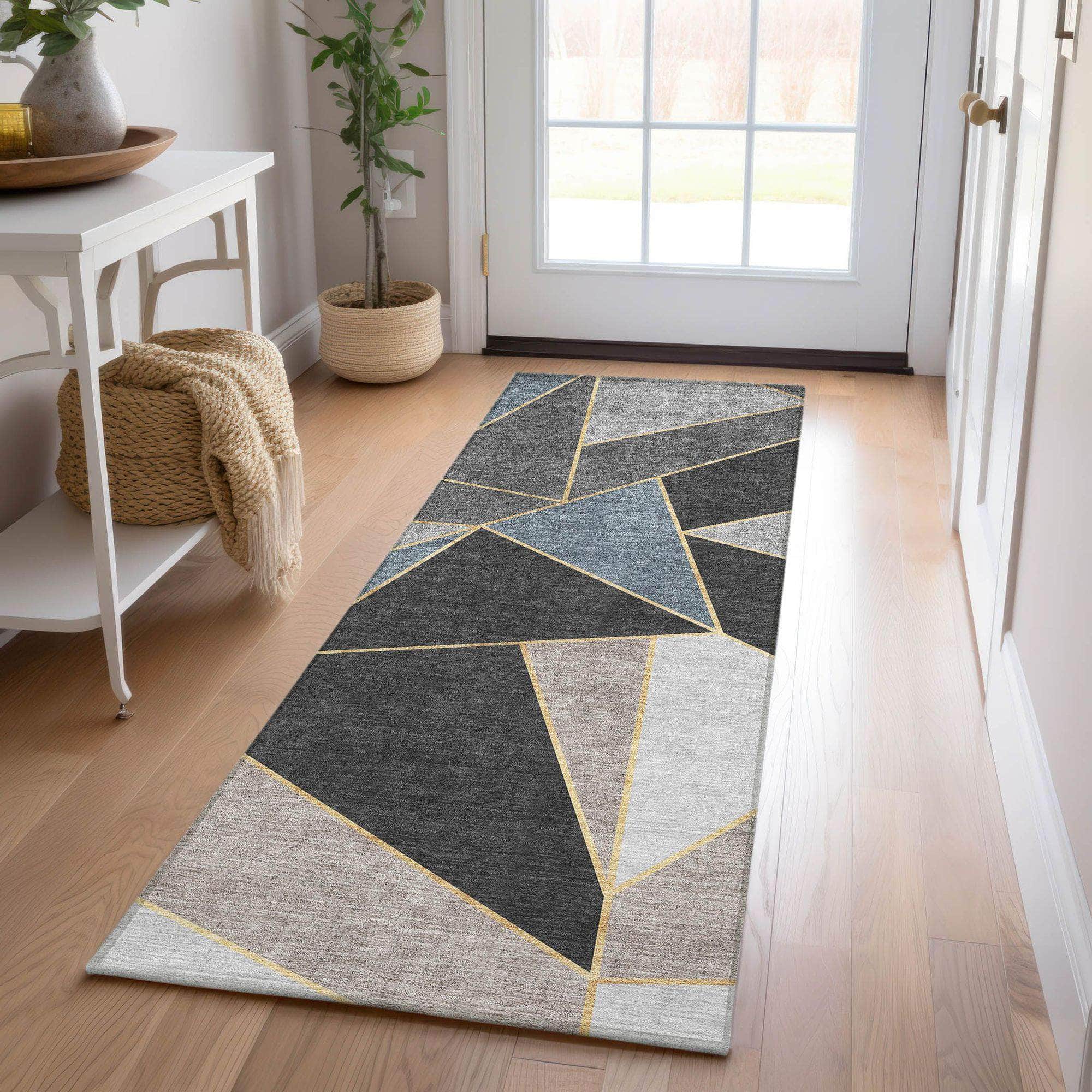 Machine Made ACN636 Blue Rugs #color_blue