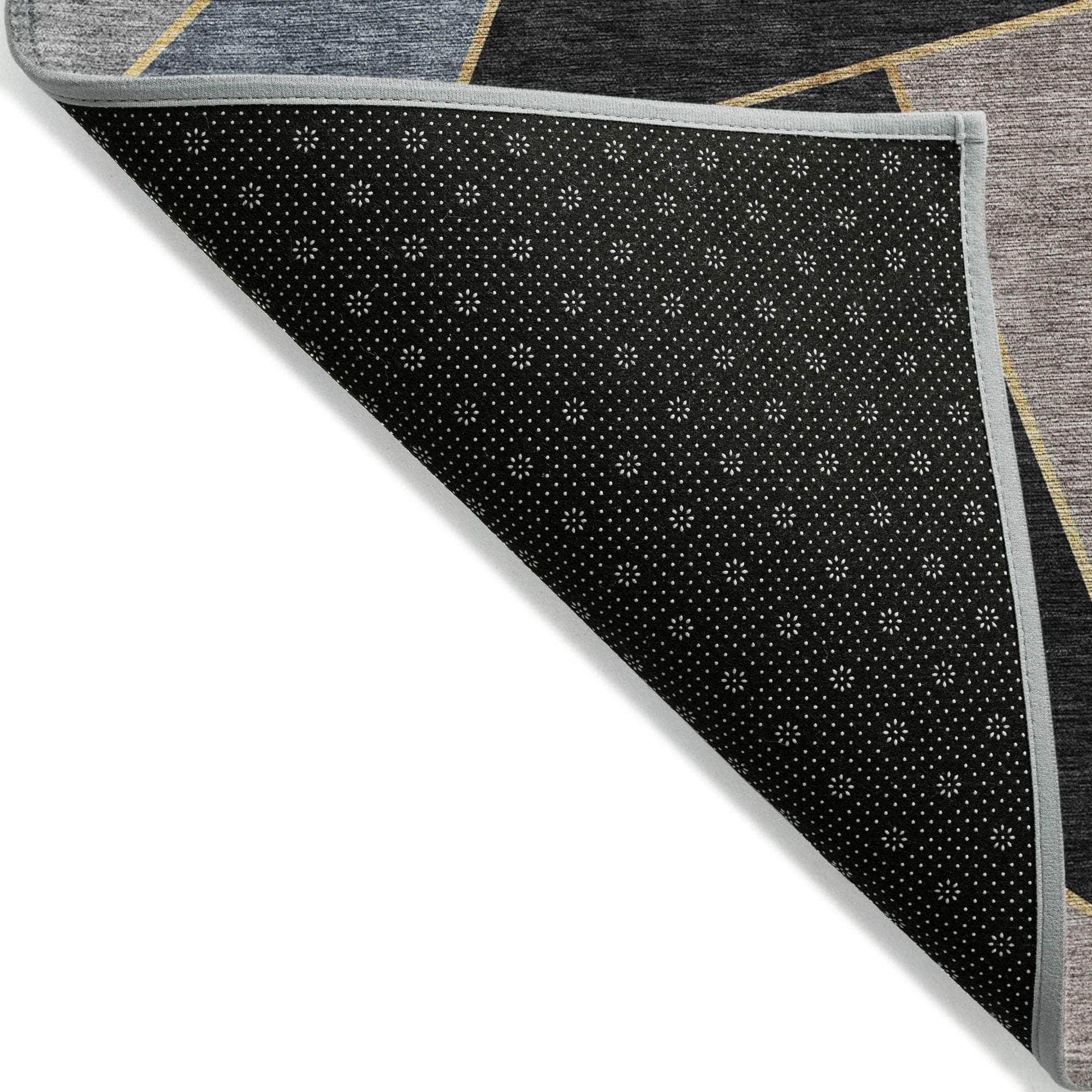 Machine Made ACN636 Blue Rugs #color_blue