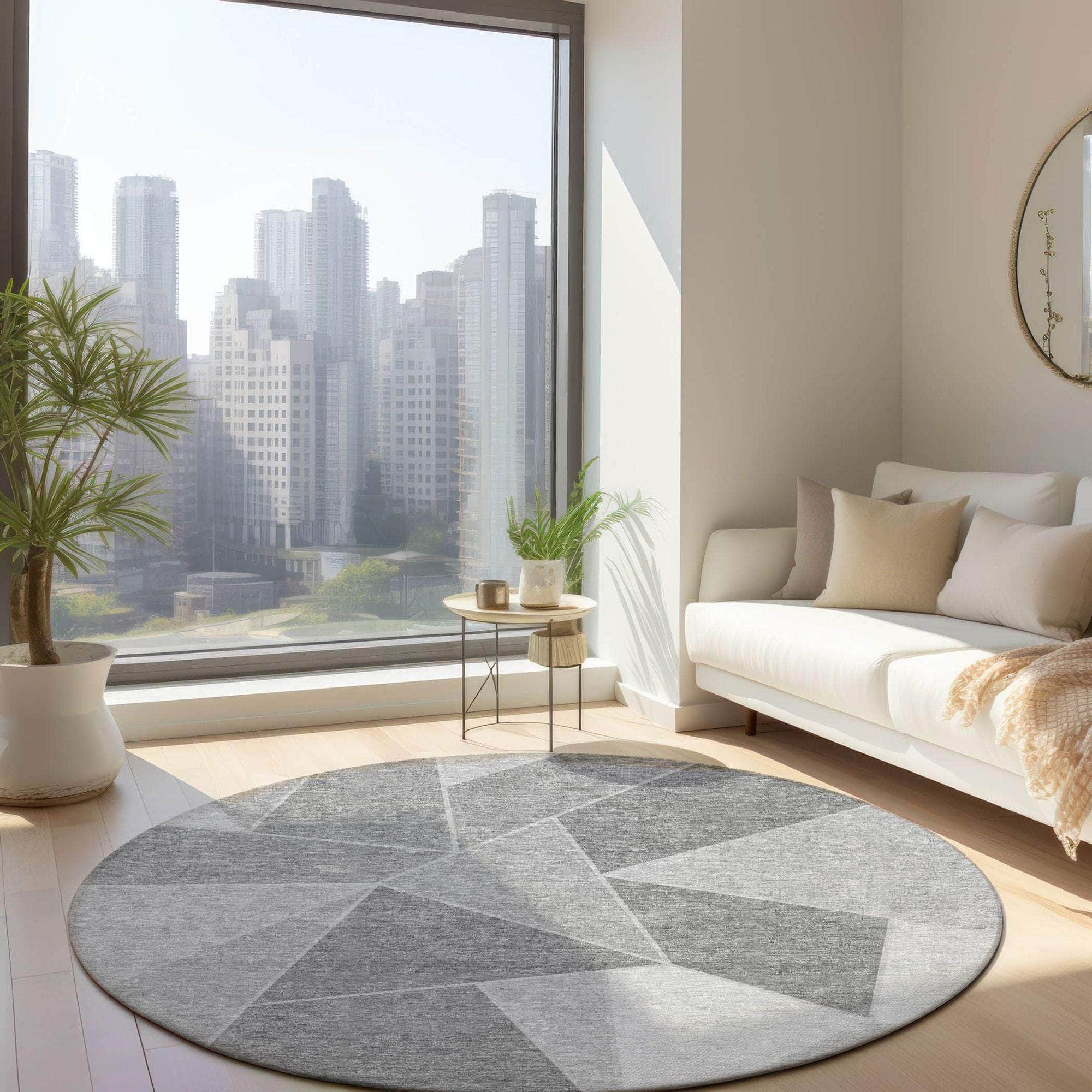 Machine Made ACN636 Gray Rugs #color_gray