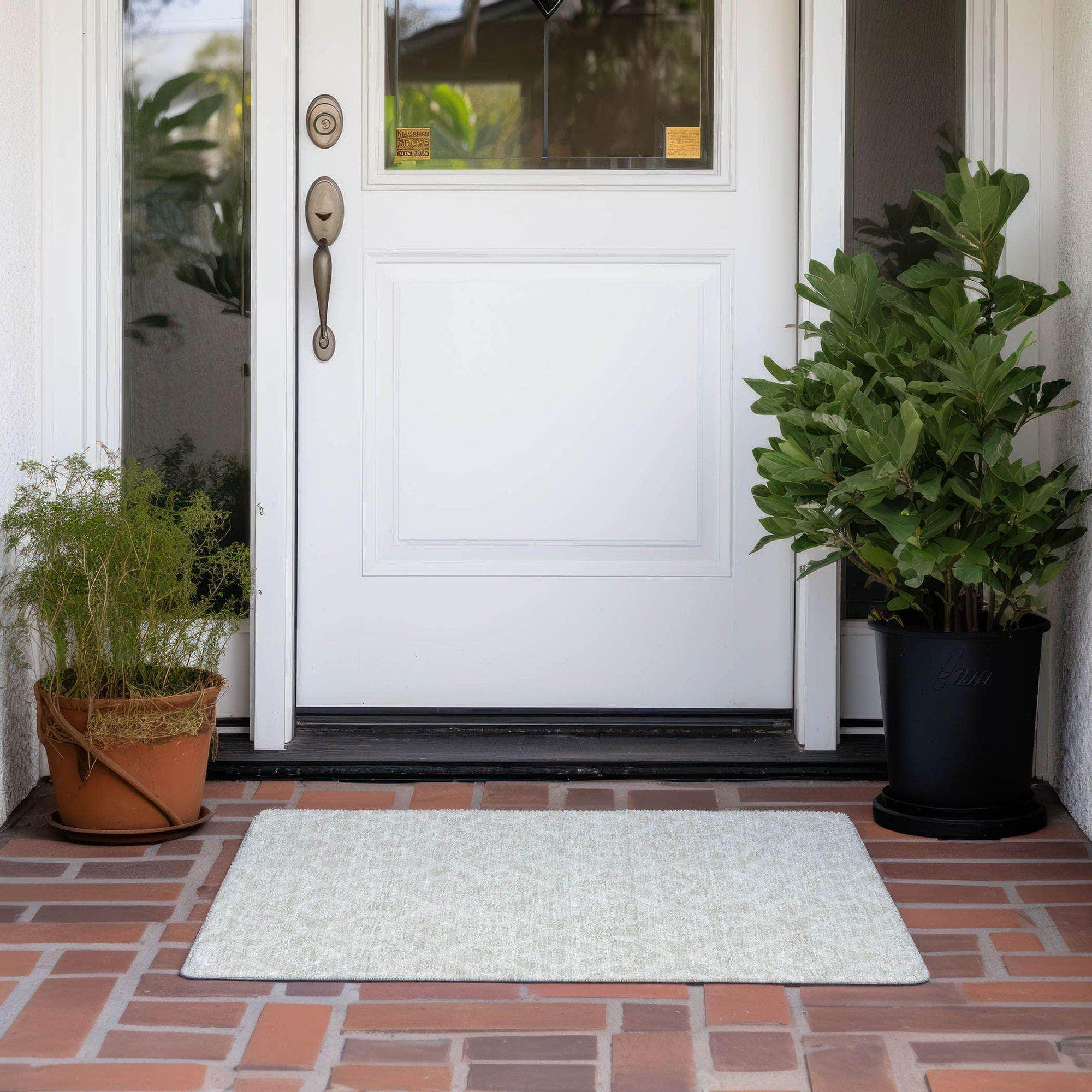 Machine Made ACN621 Ivory Rugs