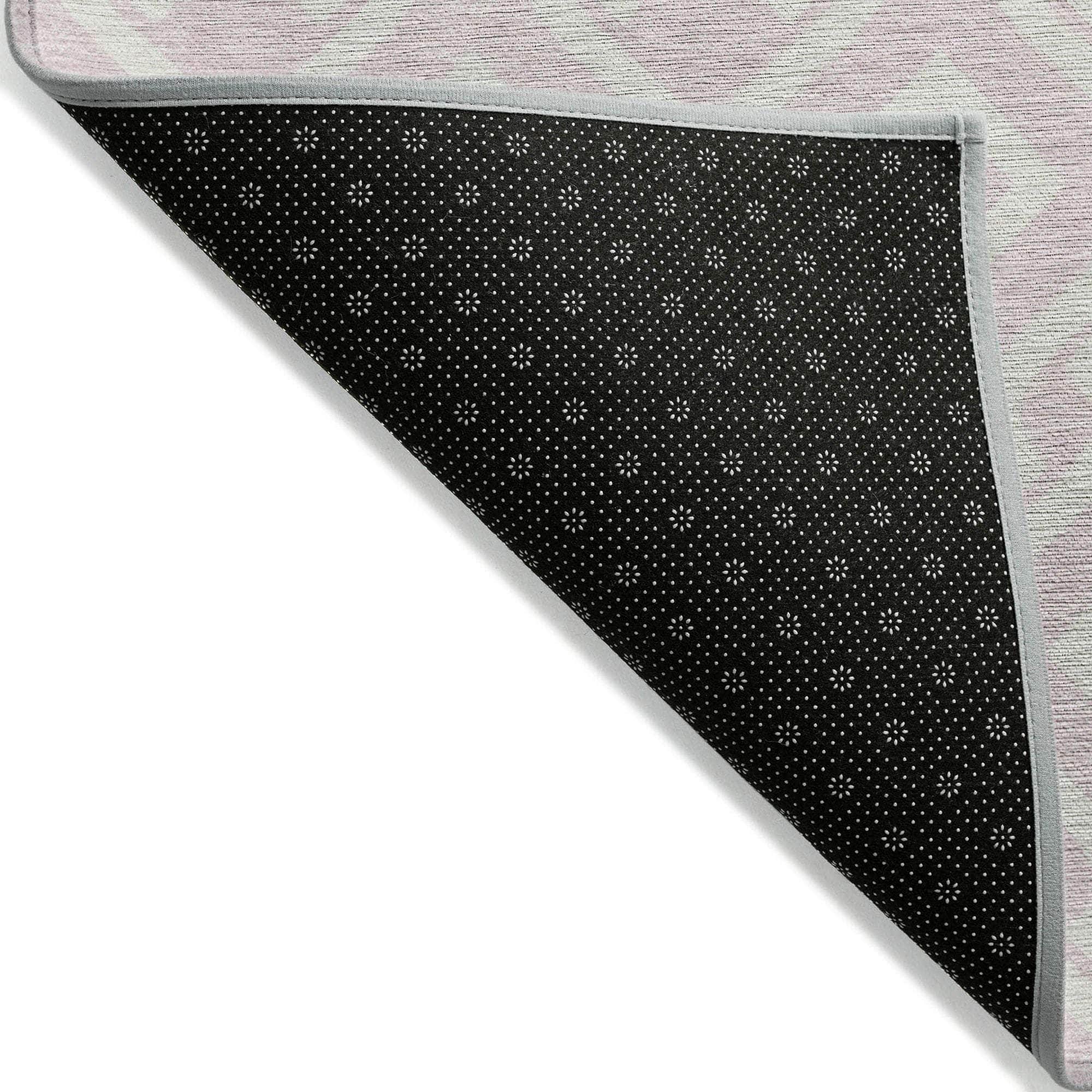 Machine Made ACN621 Pink Rugs