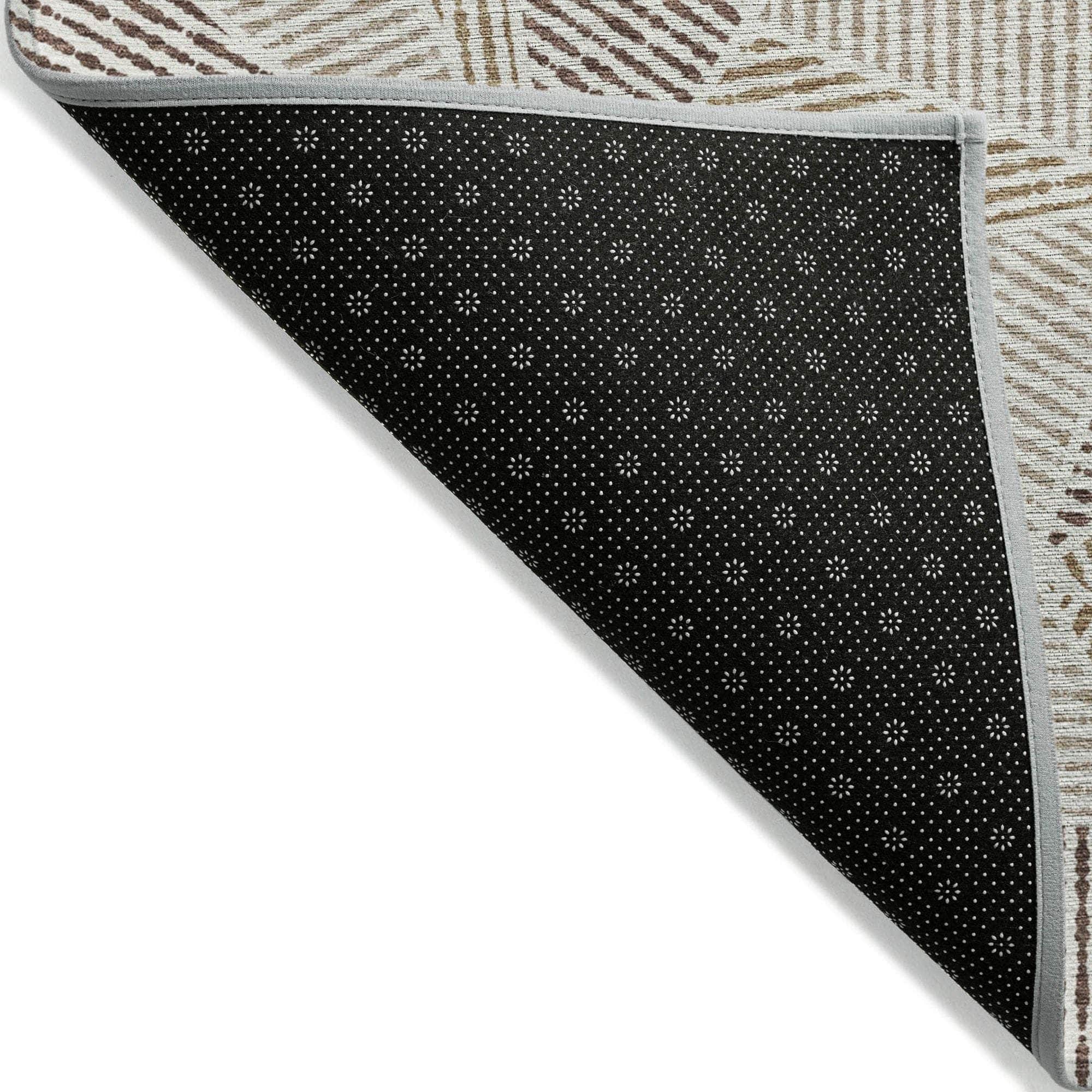 Machine Made ACN618 Brown Rugs #color_brown