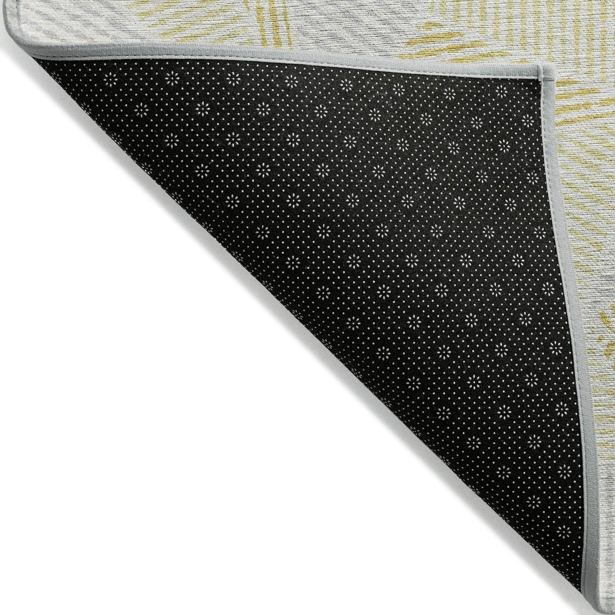 Machine Made ACN618 Gold Rugs