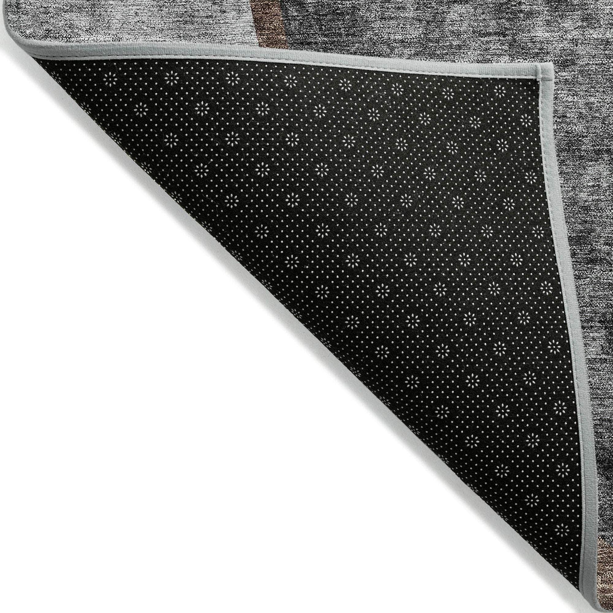 Machine Made ACN701 Gray Rugs