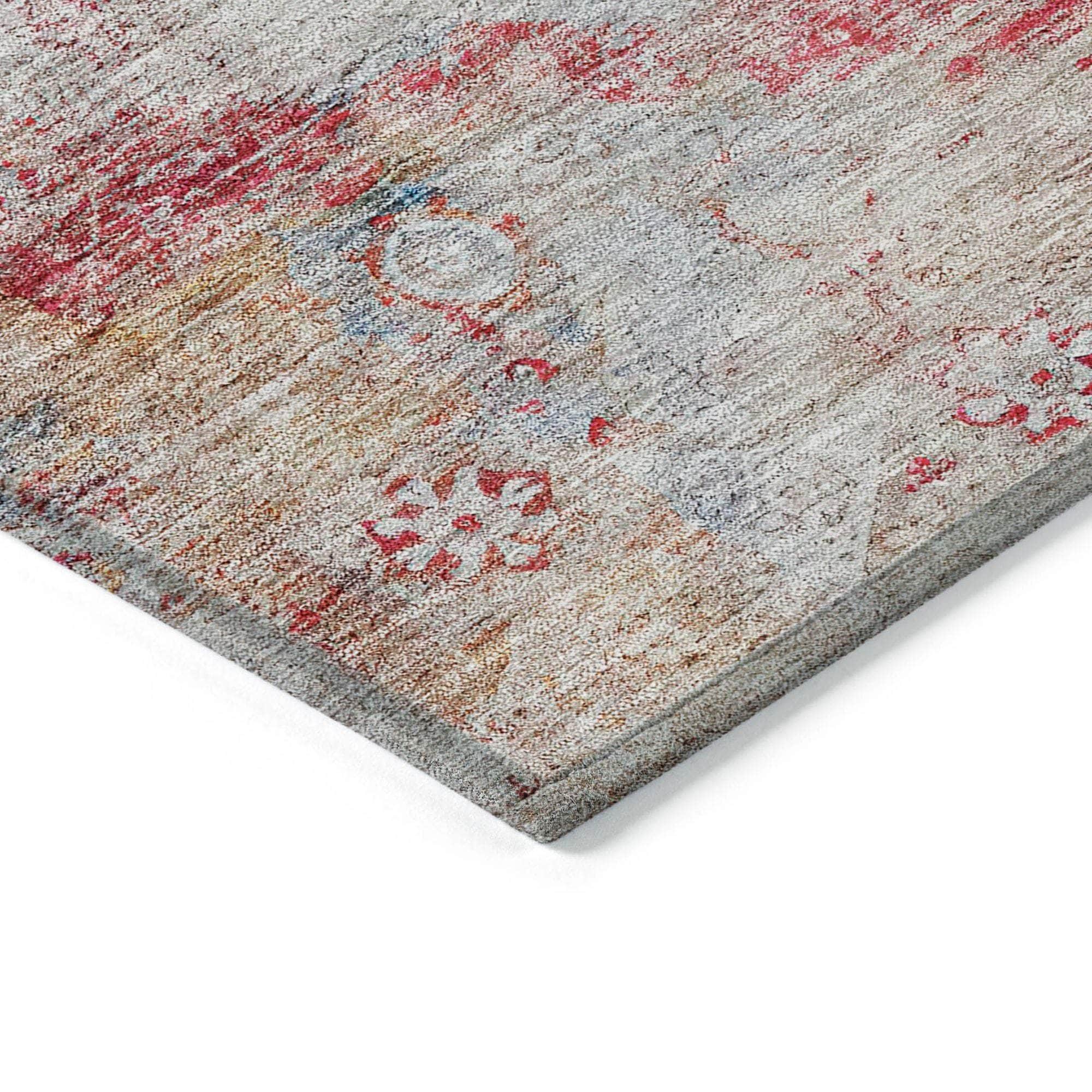 Machine Made ACN675 Red Rugs #color_red