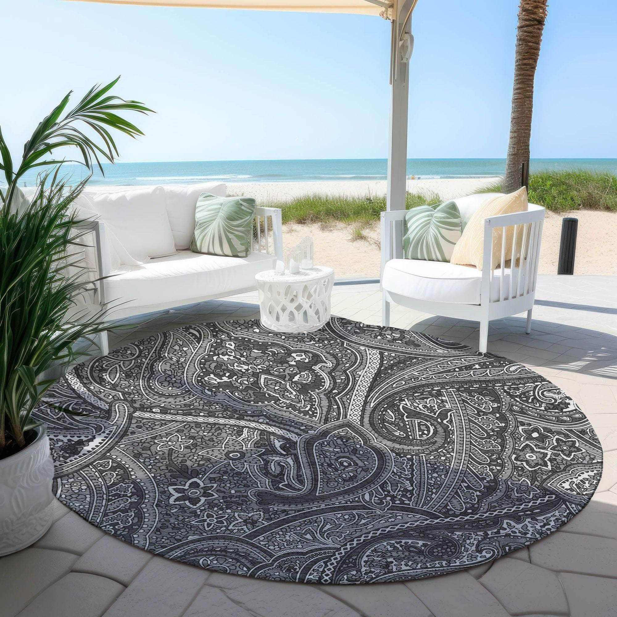 Machine Made ACN623 Gray Rugs #color_gray