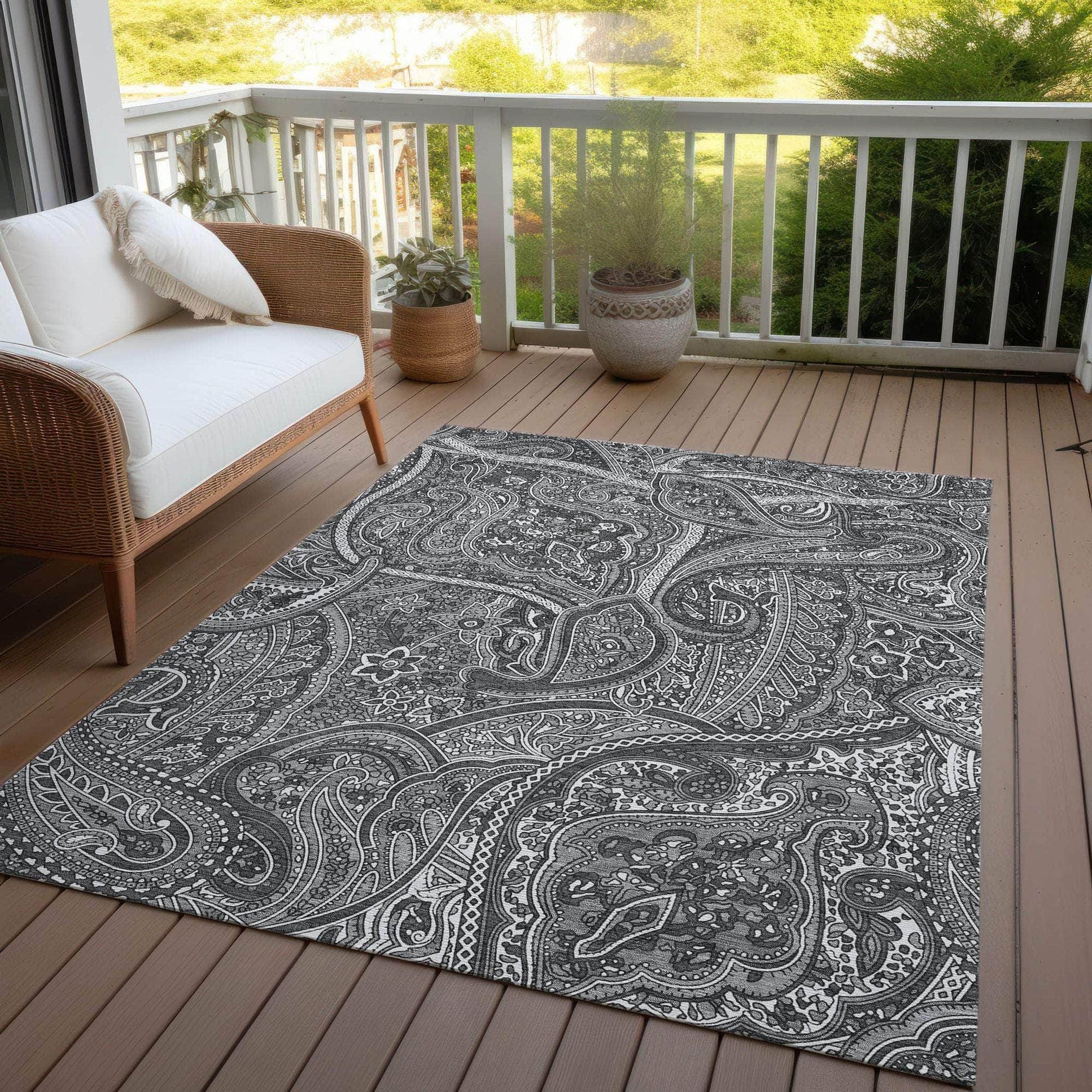 Machine Made ACN623 Gray Rugs #color_gray