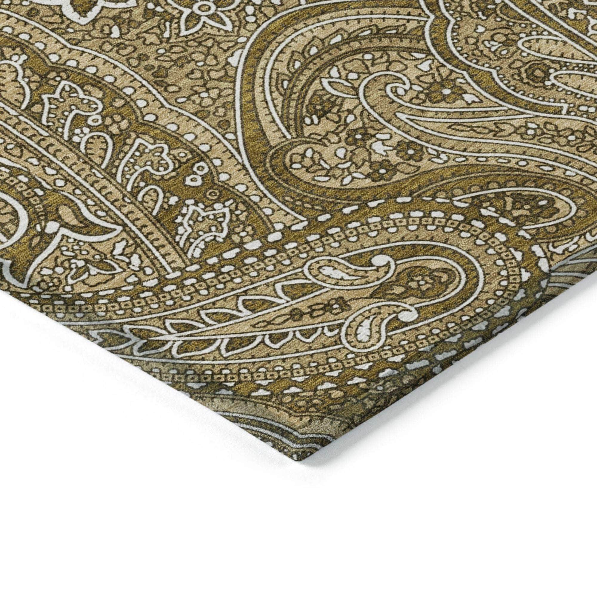 Machine Made ACN623 Brown Rugs #color_brown