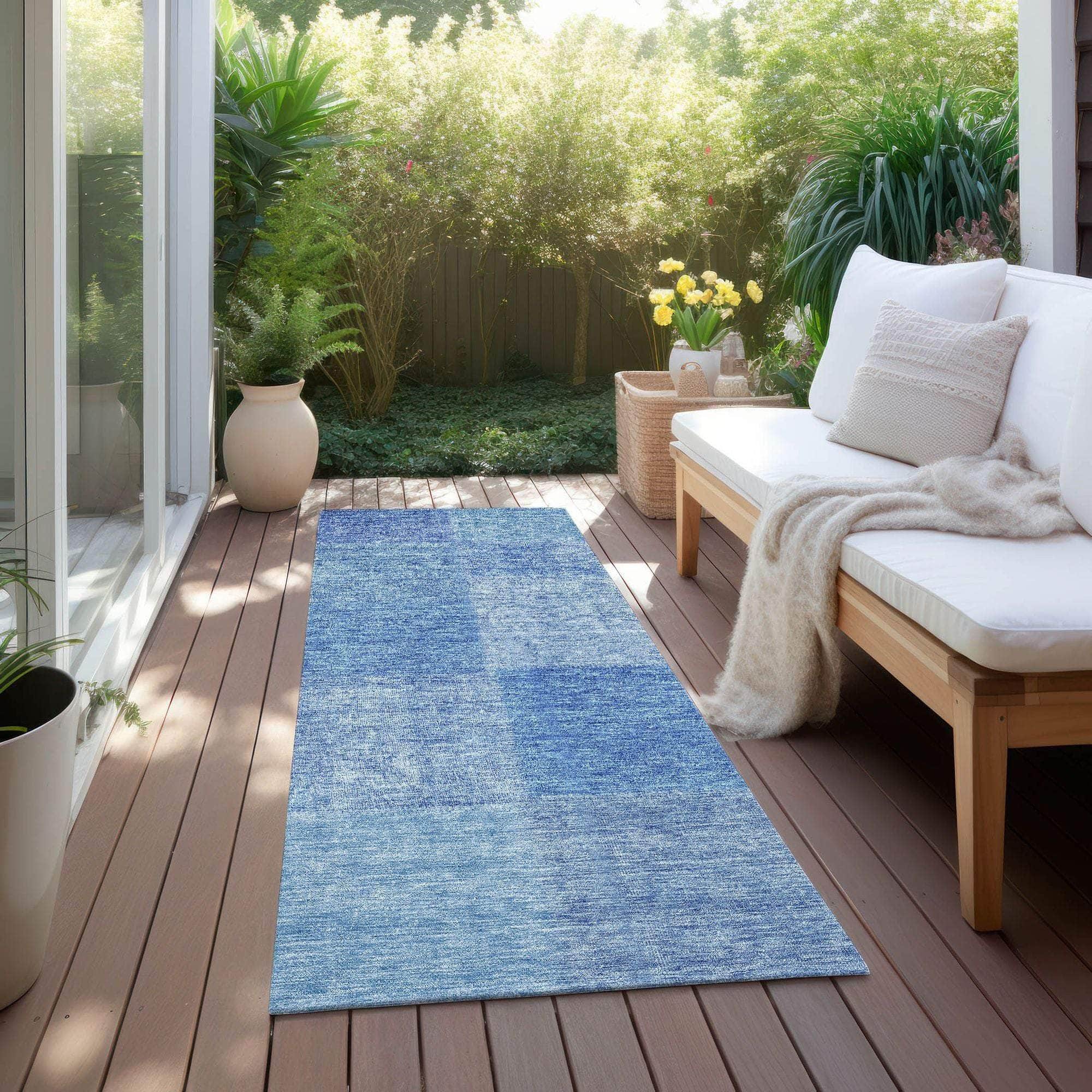Machine Made ACN664 Denim Blue Rugs #color_denim blue