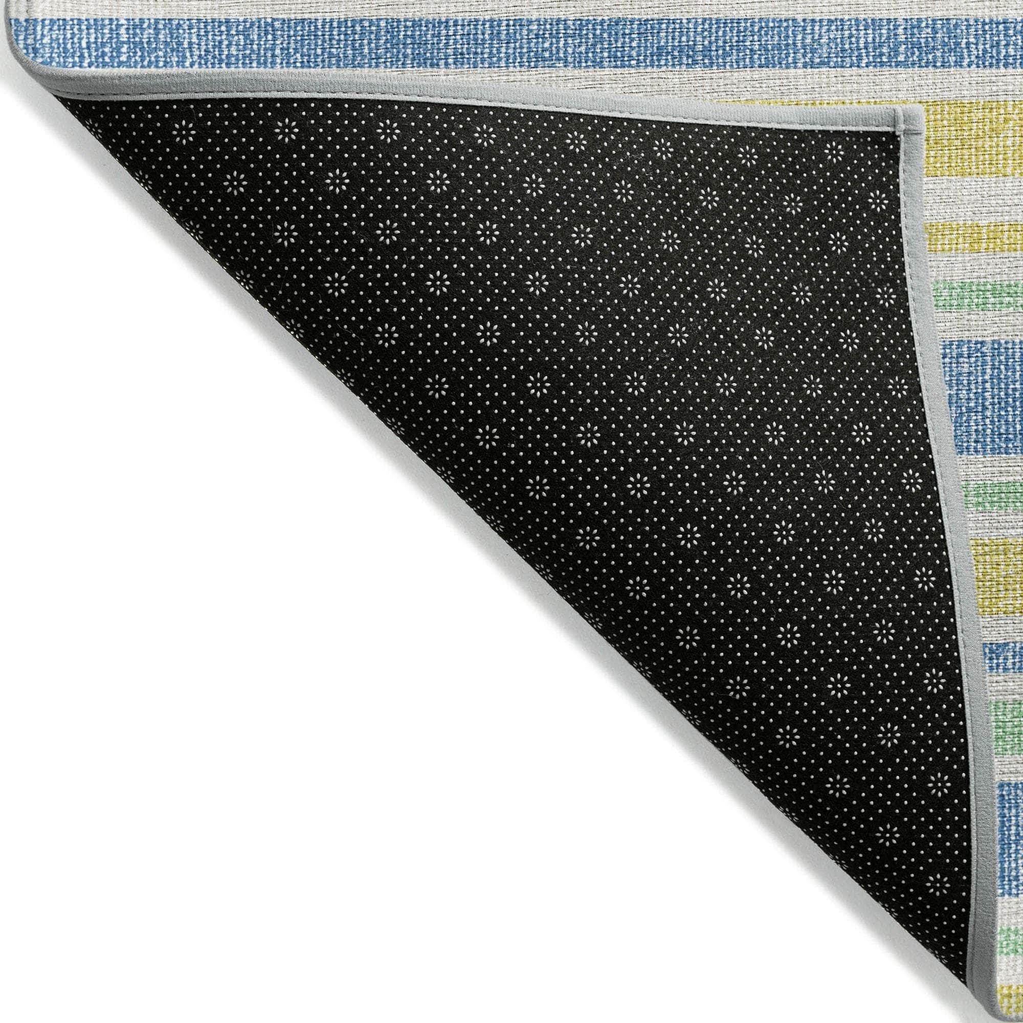 Machine Made ACN531 Yellow Gold Rugs