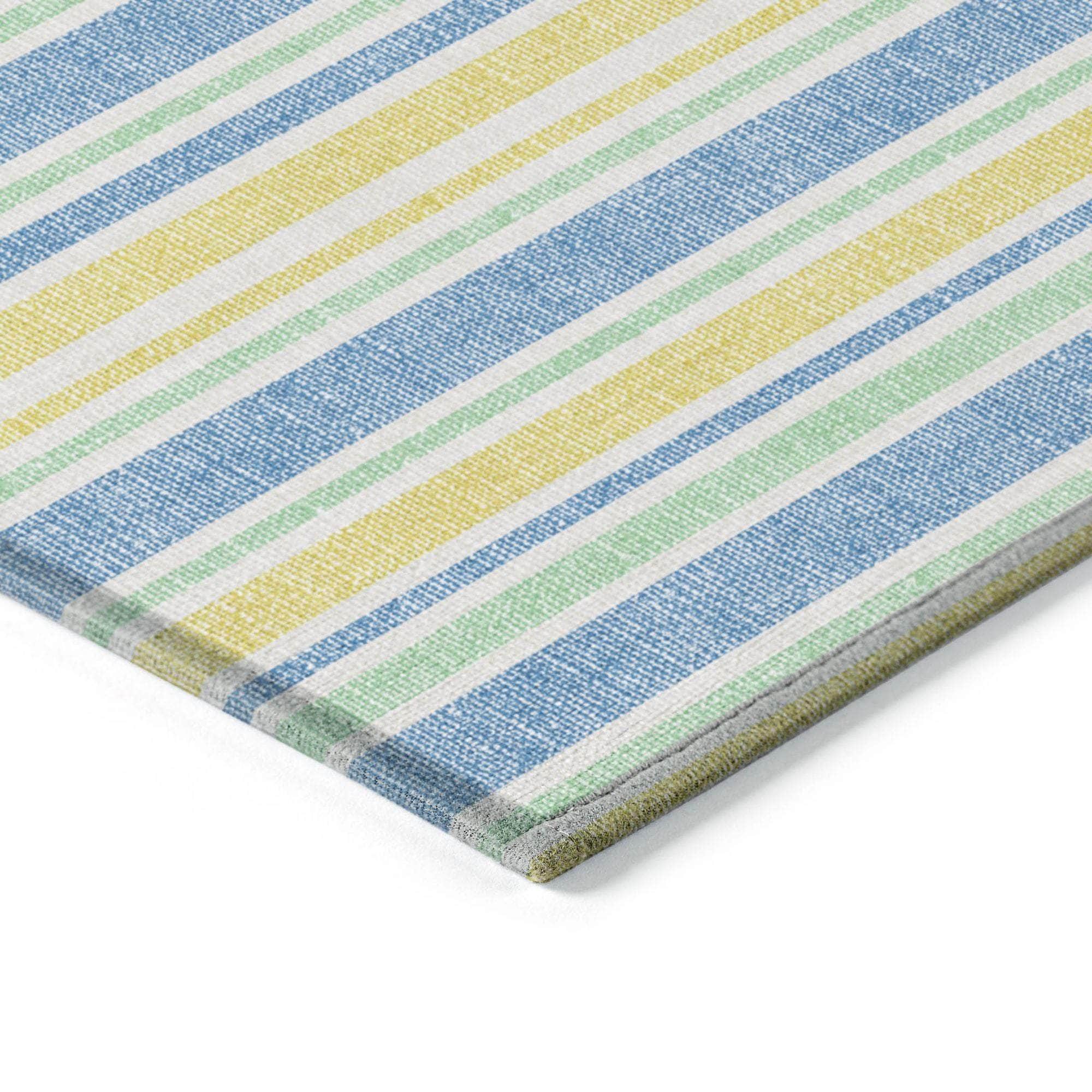 Machine Made ACN531 Yellow Gold Rugs