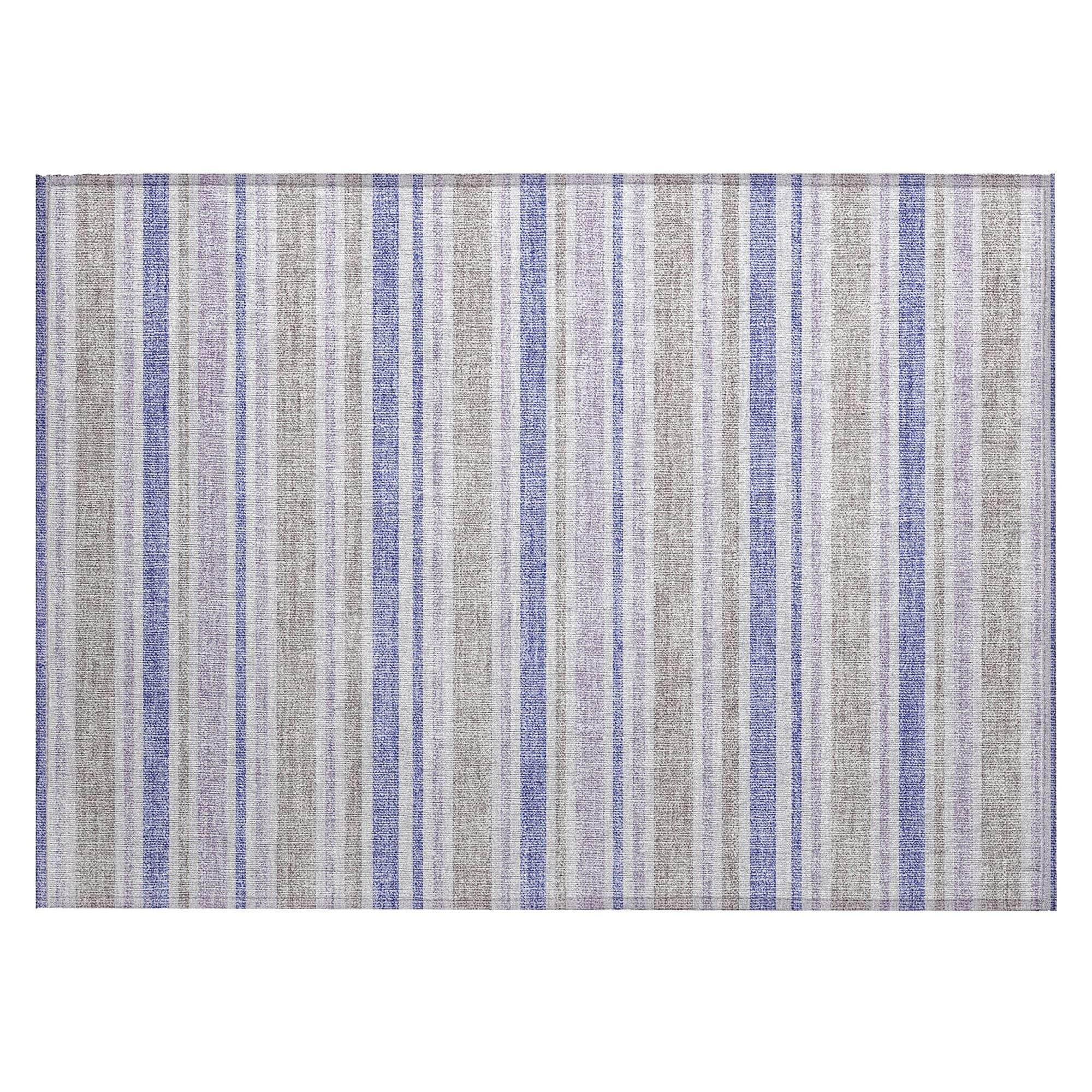 Machine Made ACN531 Navy Blue Rugs