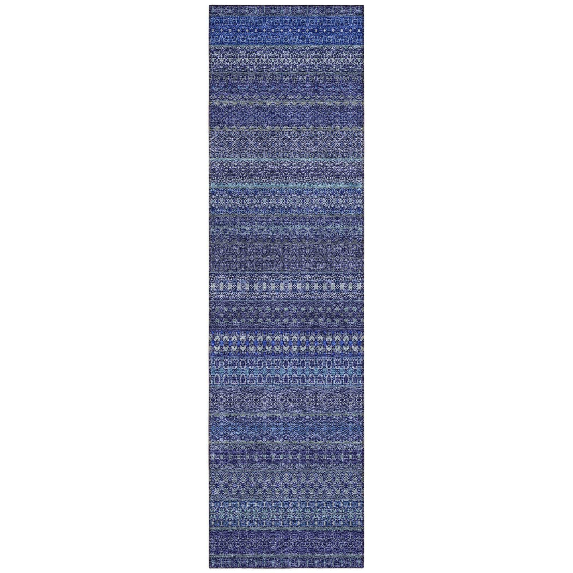Machine Made ACN527 Navy Blue Rugs #color_navy blue