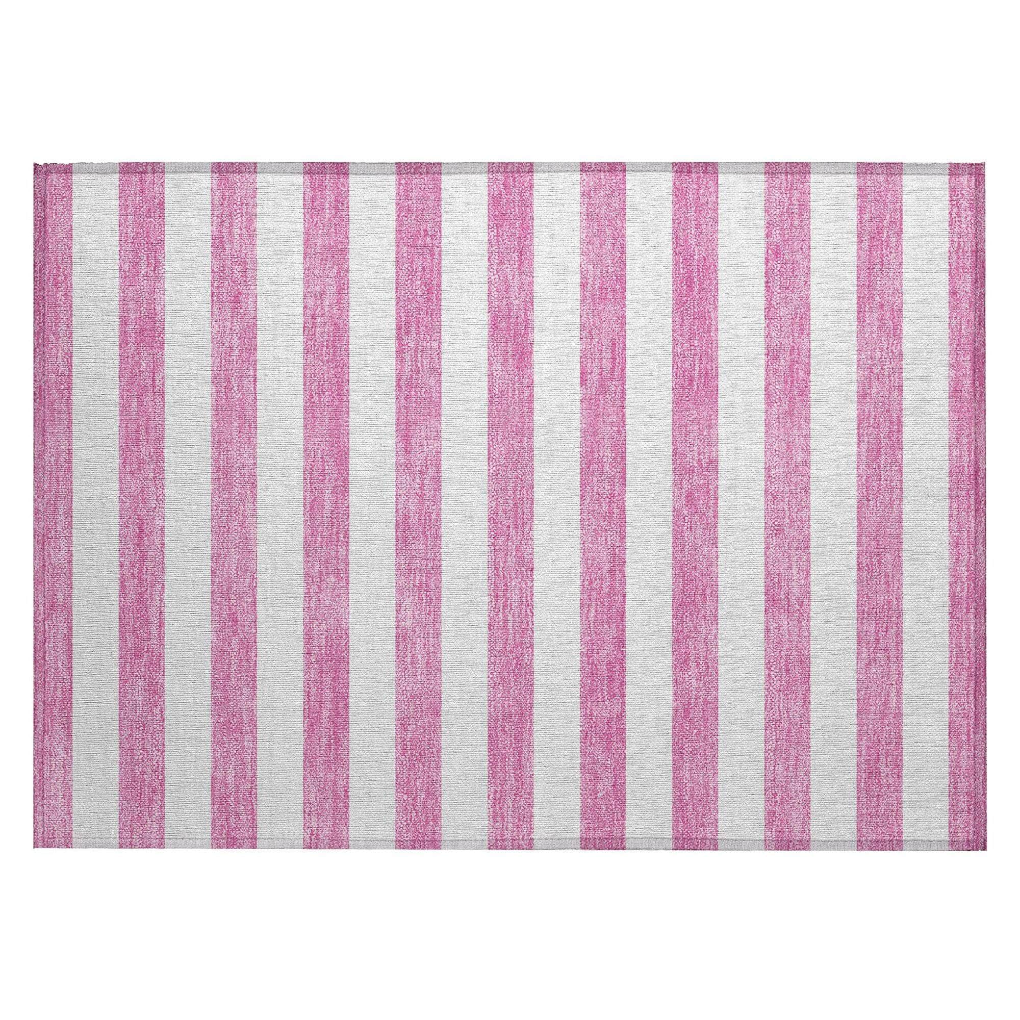 Machine Made ACN528 Pink Rugs
