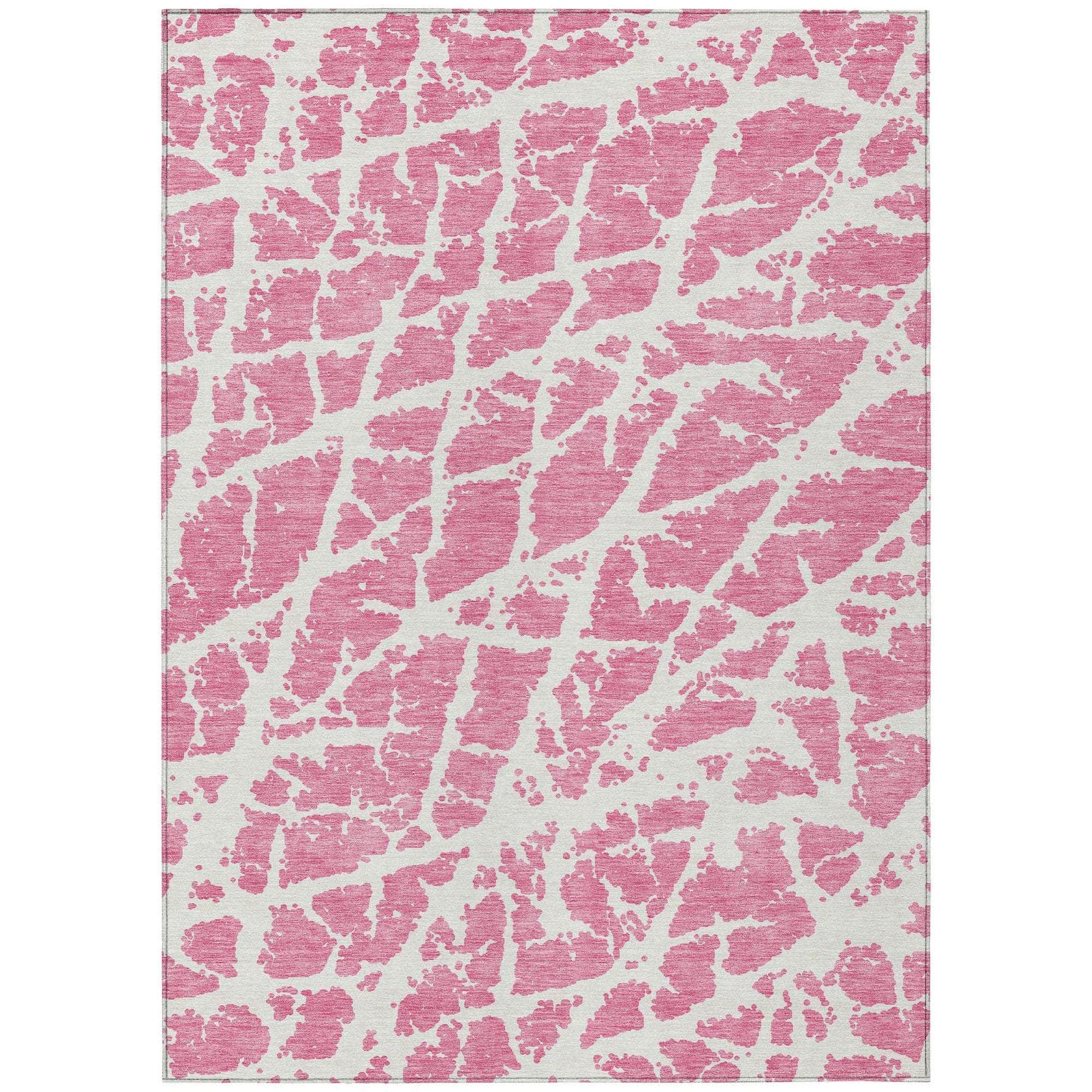 Machine Made ACN501 Pink Rugs #color_pink