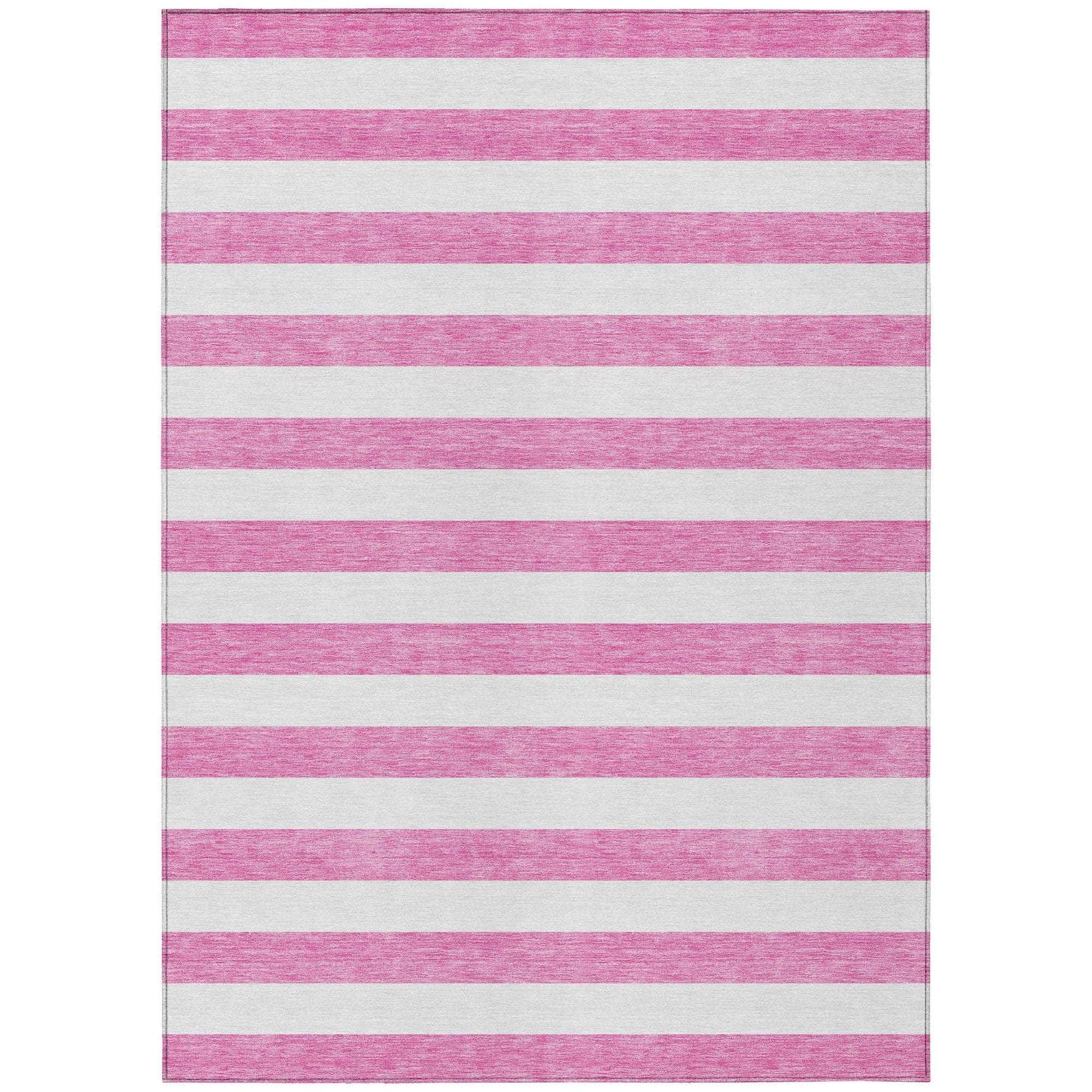 Machine Made ACN528 Pink Rugs