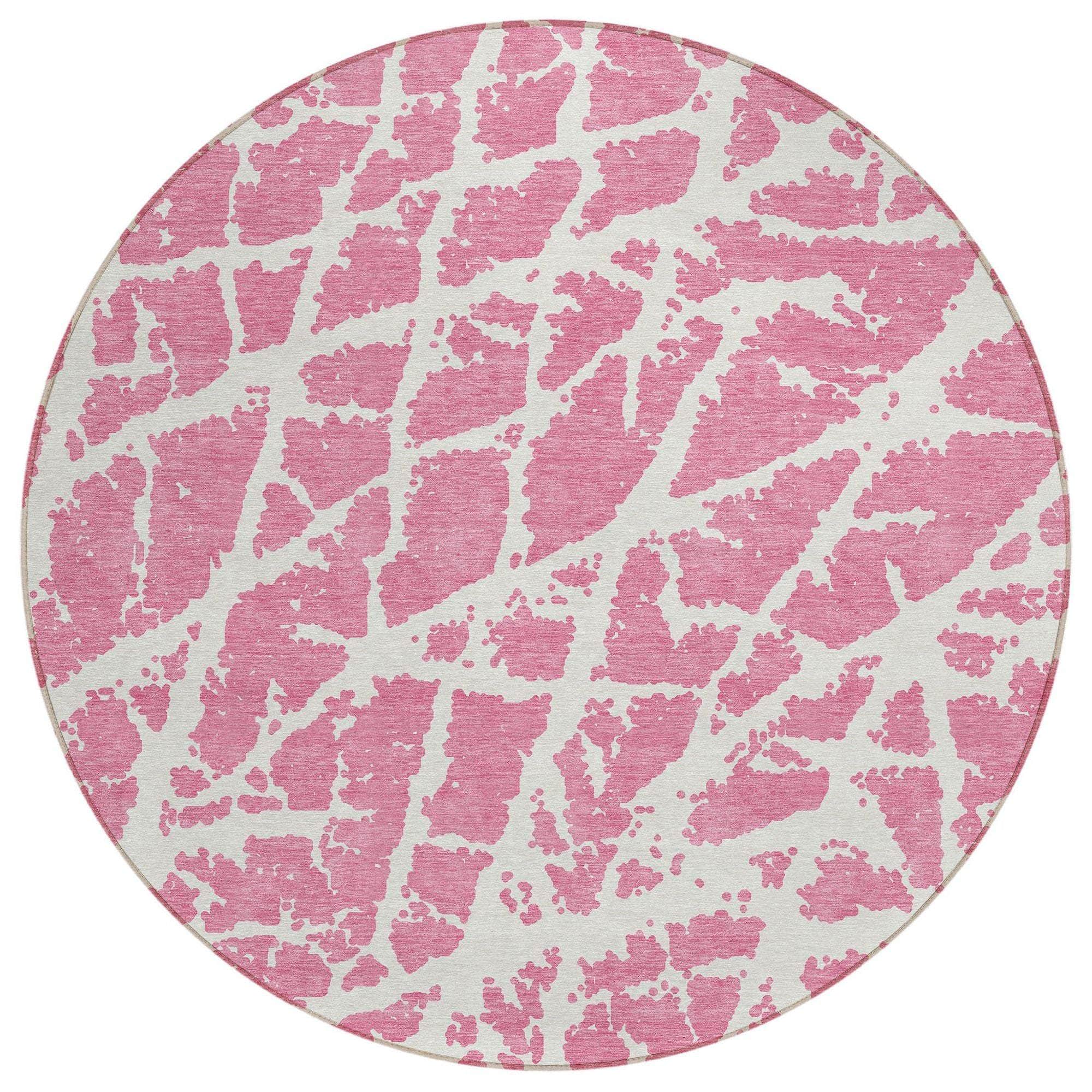 Machine Made ACN501 Pink Rugs #color_pink
