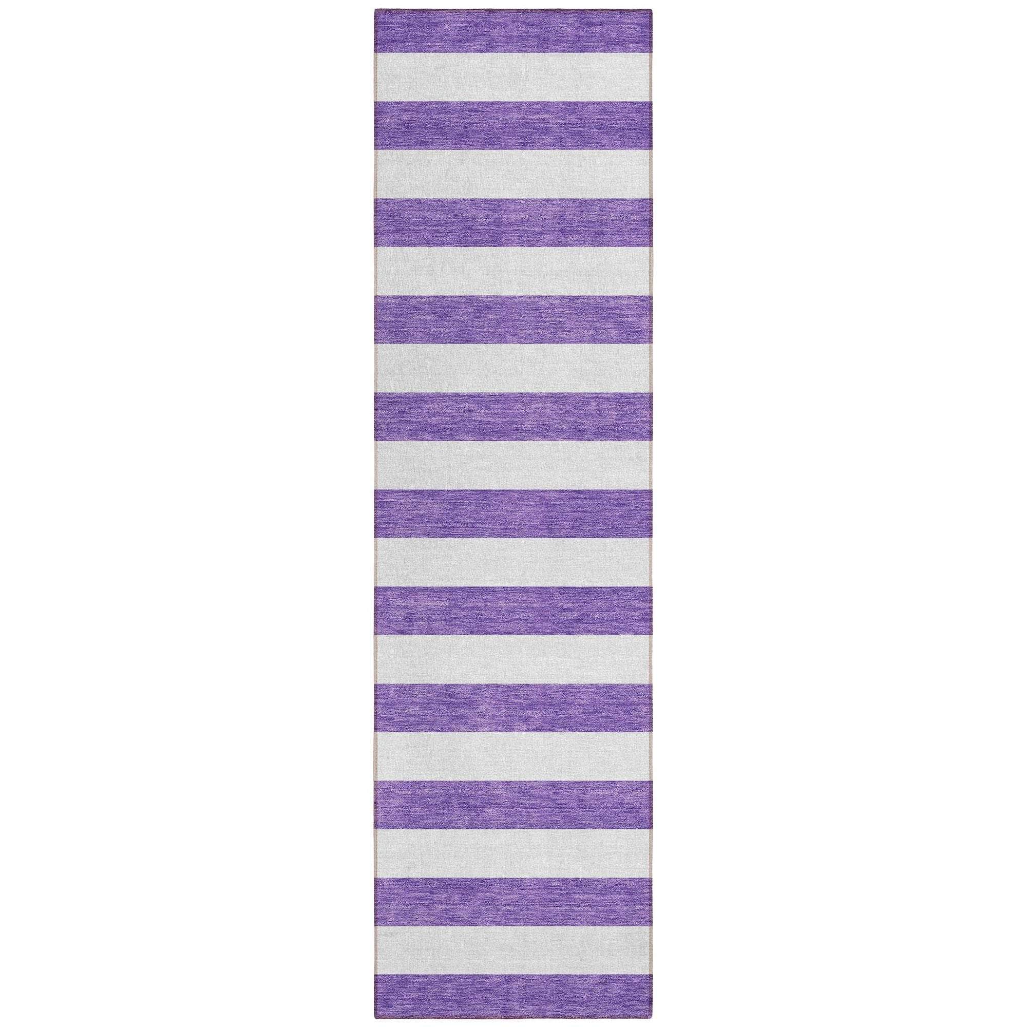 Machine Made ACN528 Purple Rugs