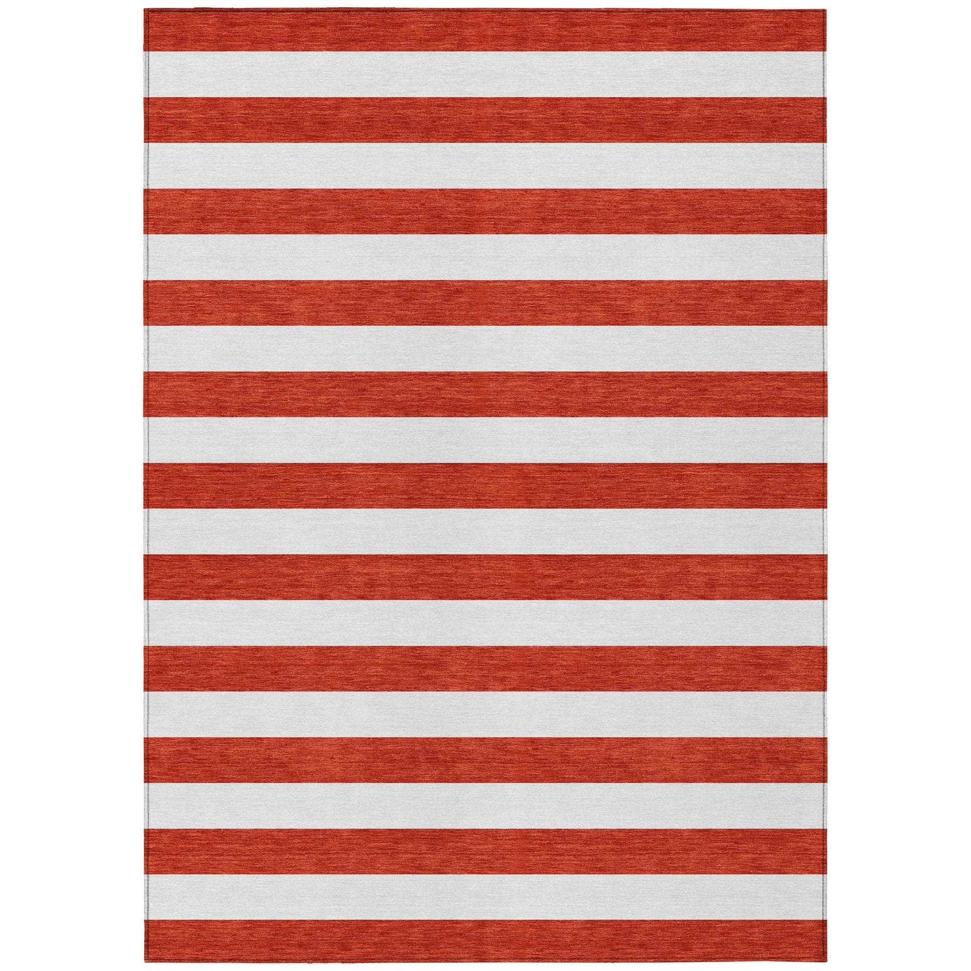 Machine Made ACN528 Red Rugs