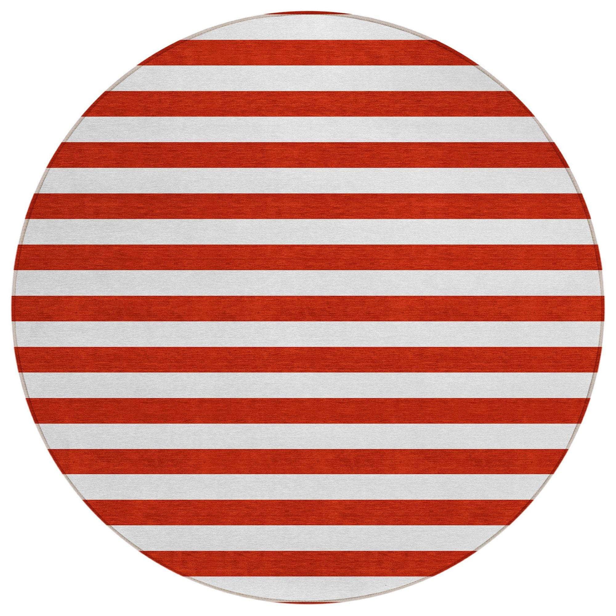 Machine Made ACN528 Red Rugs