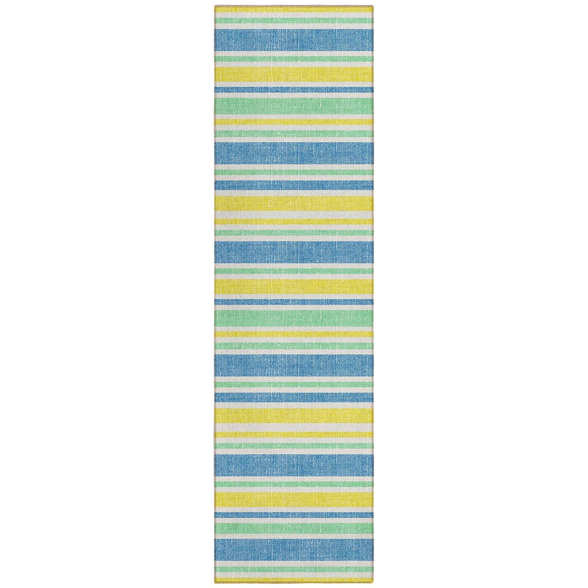 Machine Made ACN531 Yellow Gold Rugs