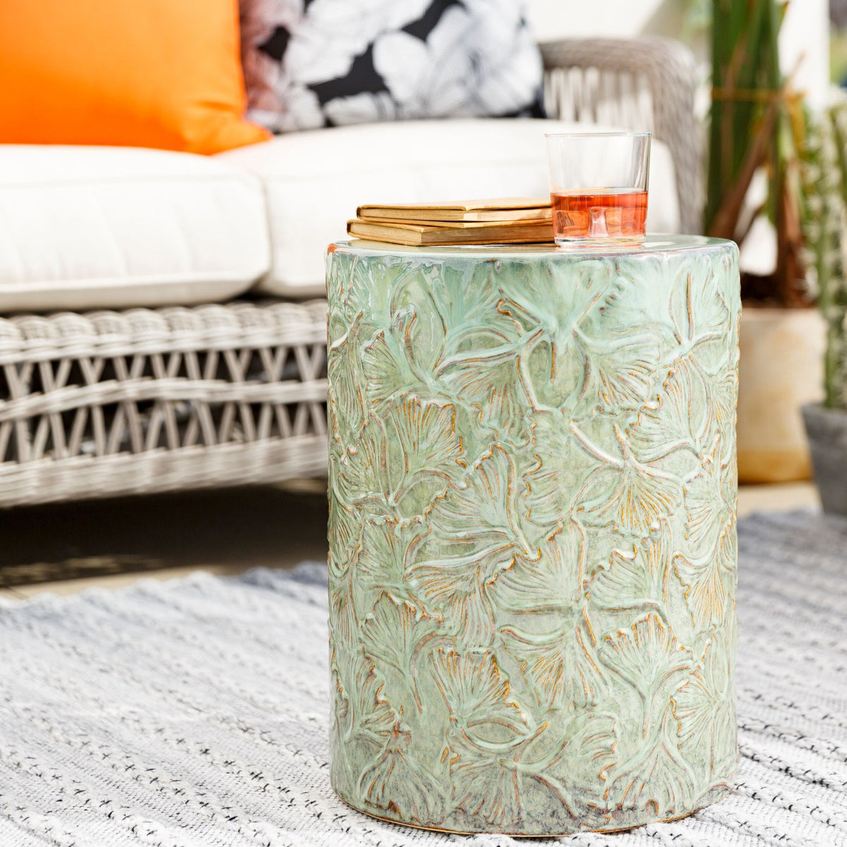 Bishop Garden Stool - styleshot 203