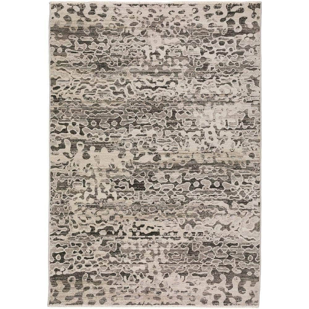 Denizi DZ6 Midnight Black Area Rug #color_midnight black