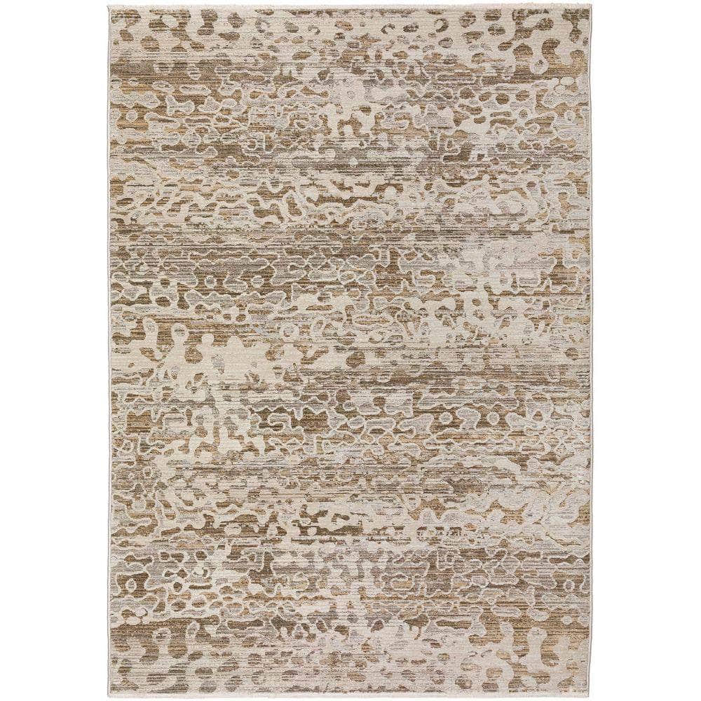 Denizi DZ6 Mocha Brown Area Rug #color_mocha brown