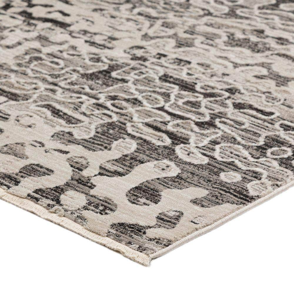 Denizi DZ6 Midnight Black Area Rug #color_midnight black