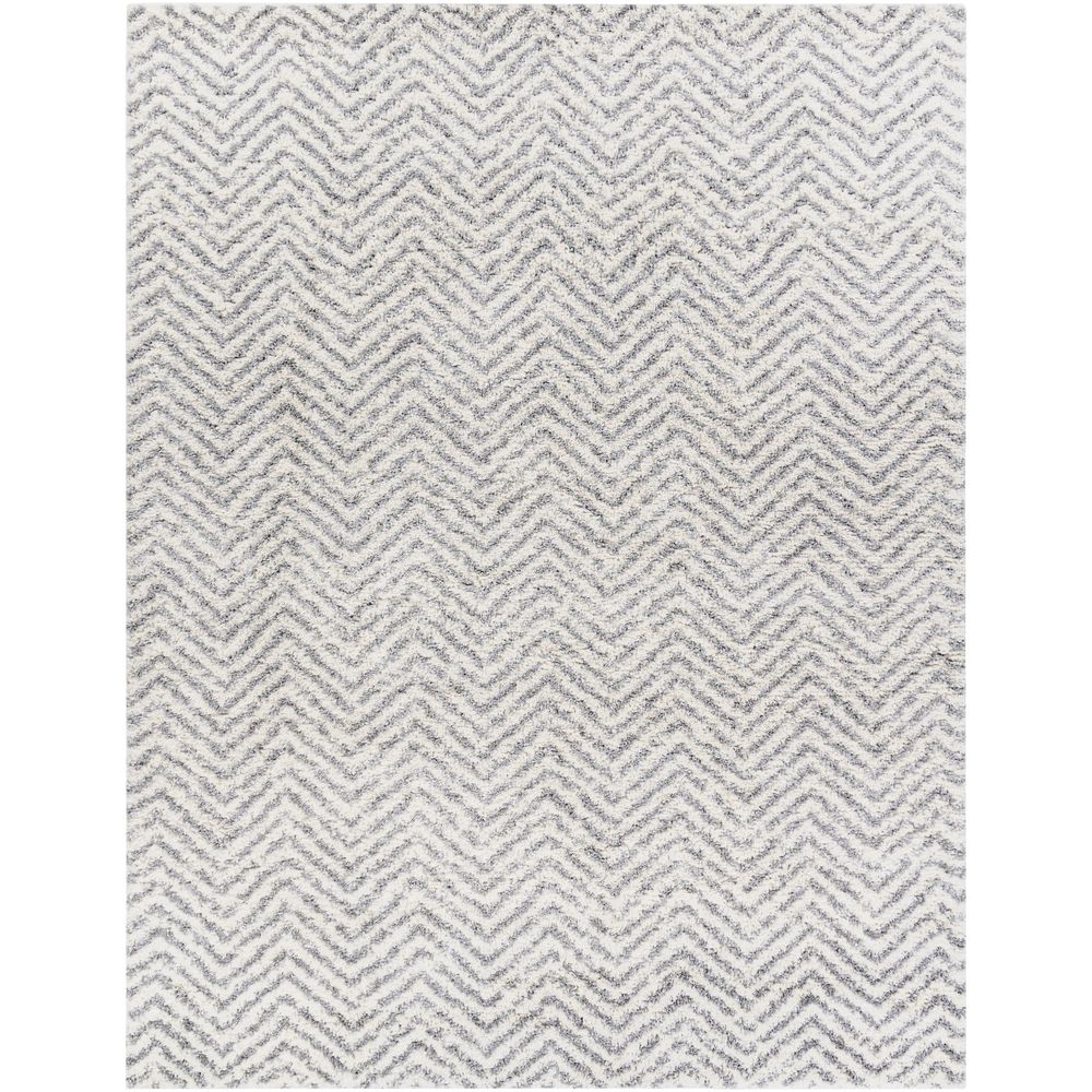 Deluxe Shag DXS-2307 Medium Gray Rugs #color_medium gray