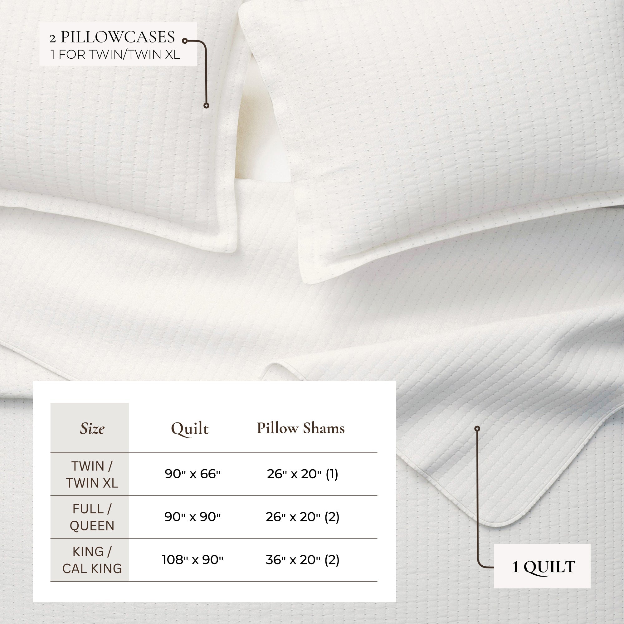 3-Piece Solid Quilt - Alicia Collection