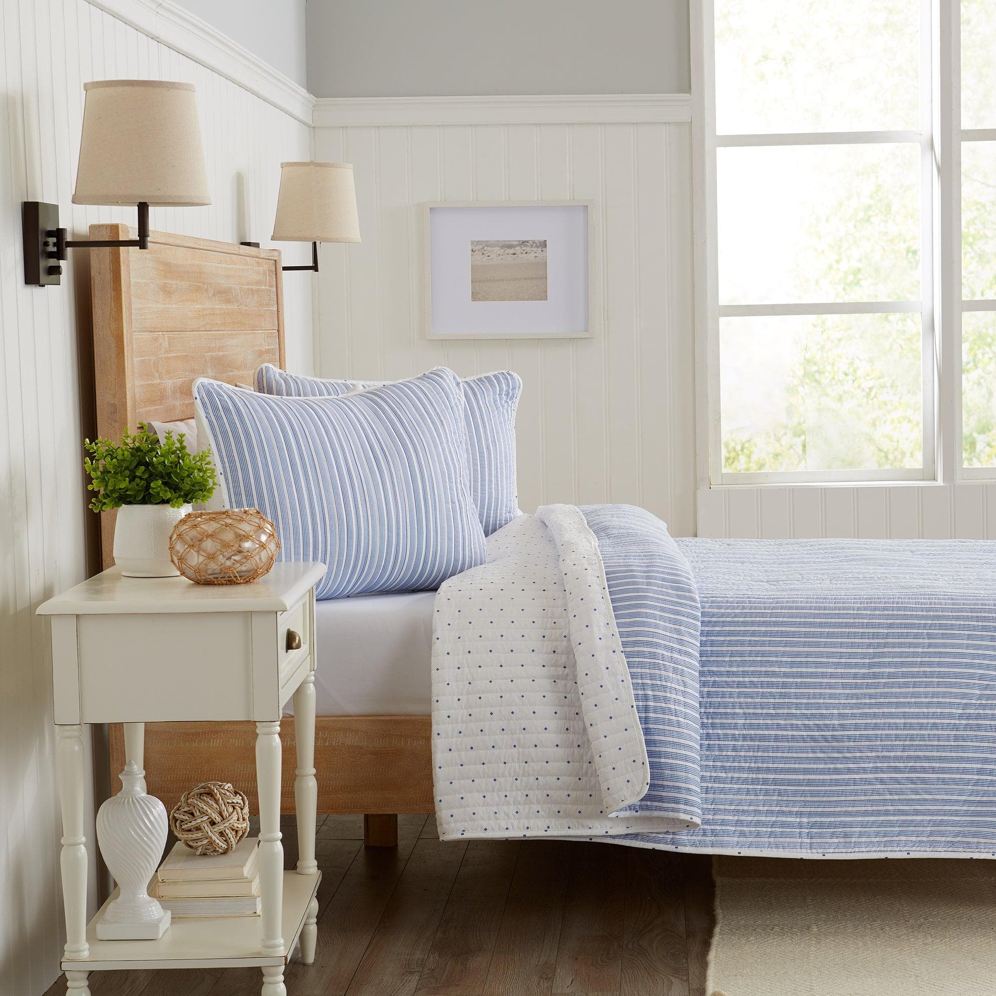 3-Piece Stripe Quilt - Marcie Collection