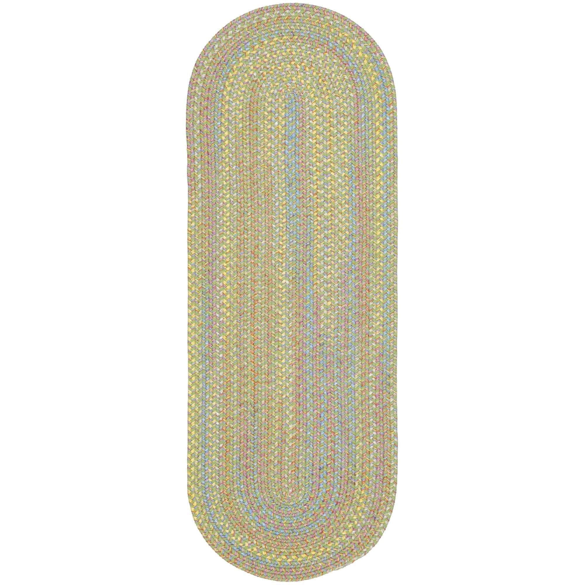 Hipster Kids and Playroom Braided Rug