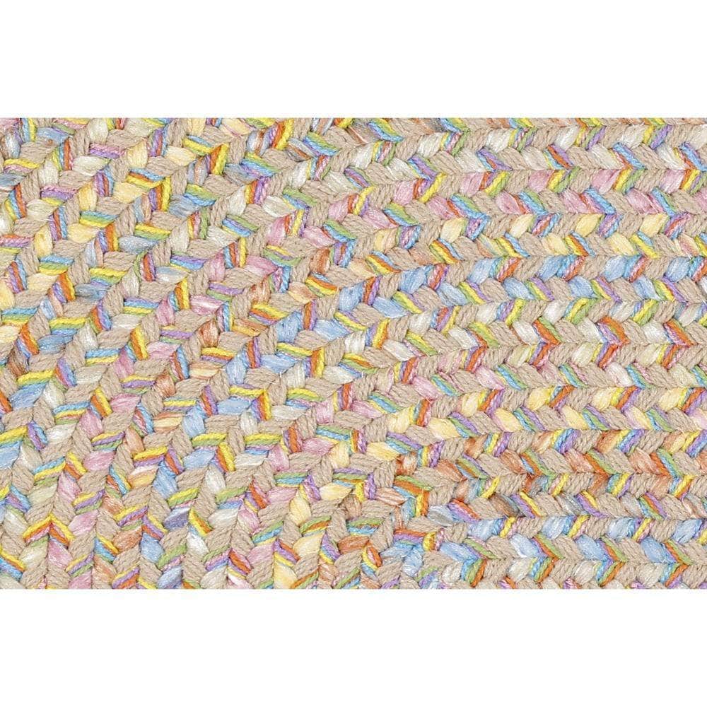 Hipster Kids and Playroom Braided Rug