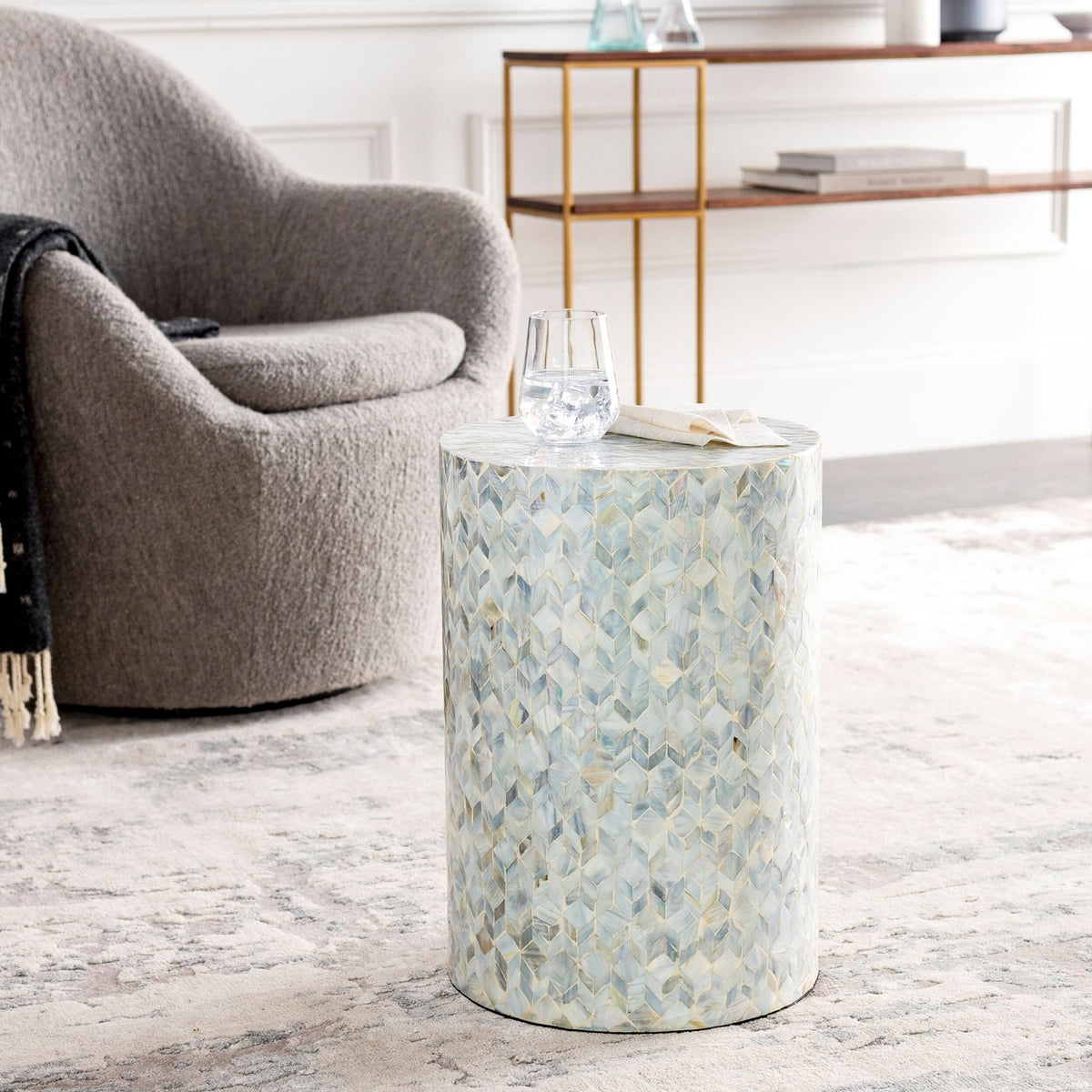 Iridescent End Table - styleshot 201