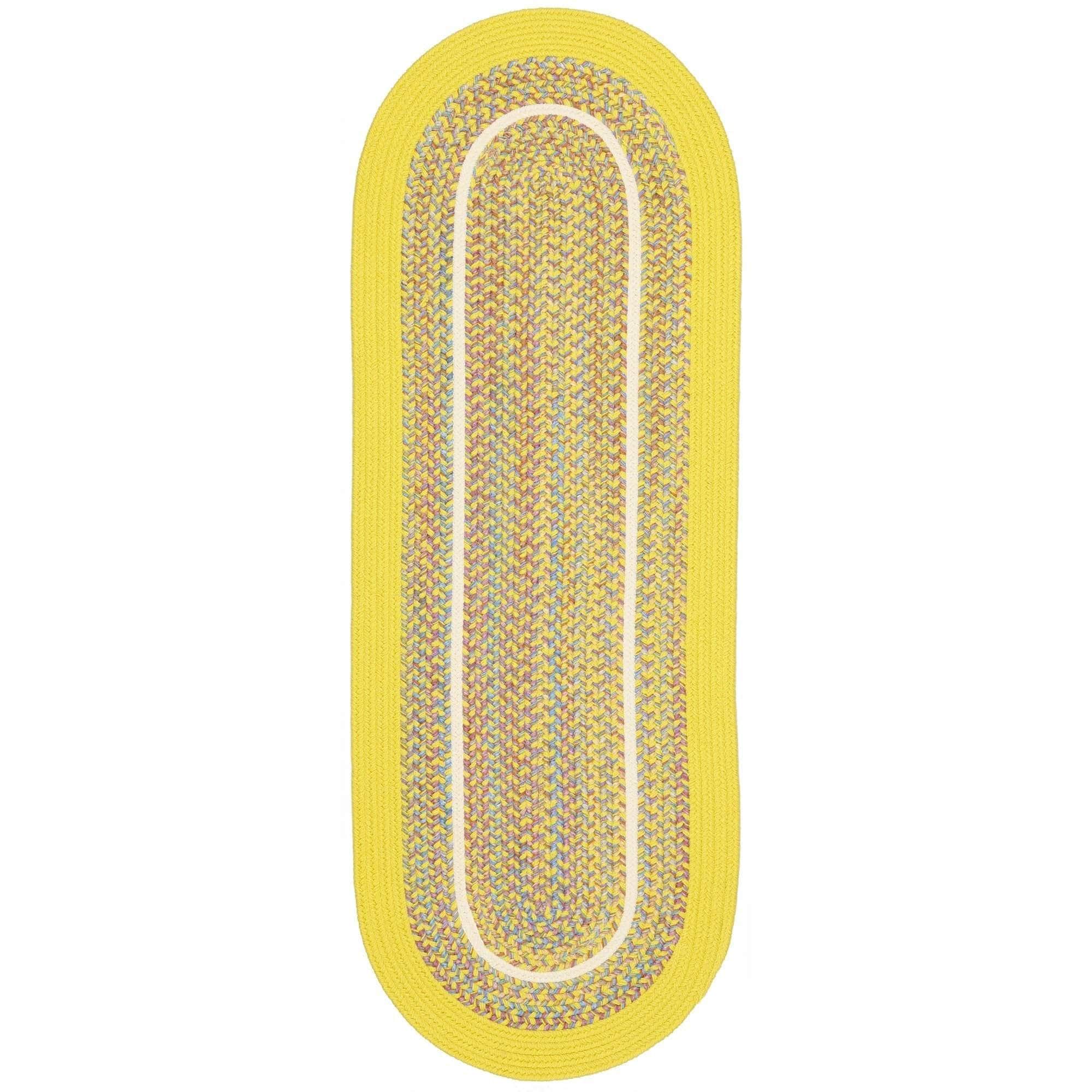 Juvi Playroom Braided Rug -Yellow