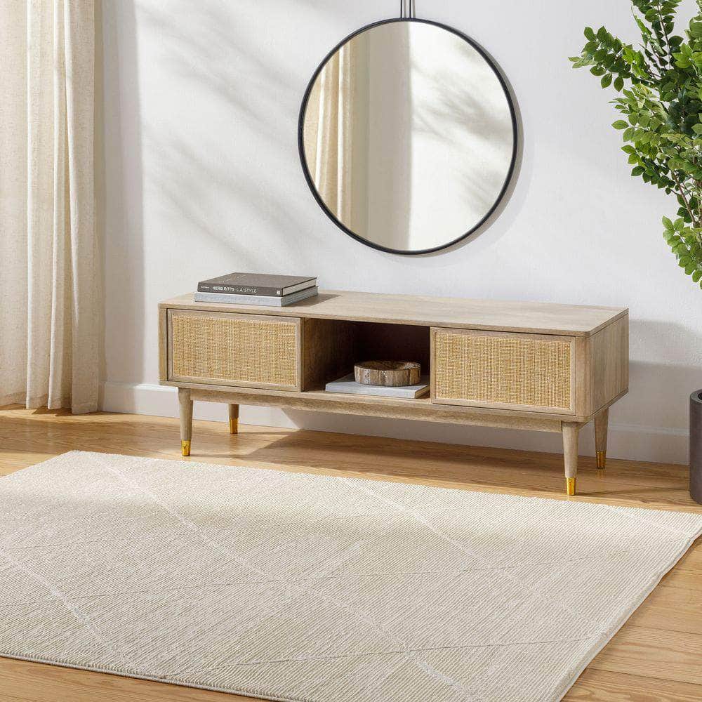 Machine Woven ALD-2300 Cream, Ivory Rugs #color_cream, ivory