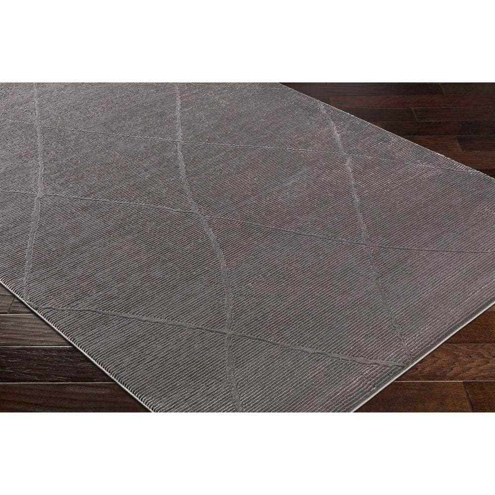 Machine Woven ALD-2302 Black, Charcoal Rugs #color_black, charcoal