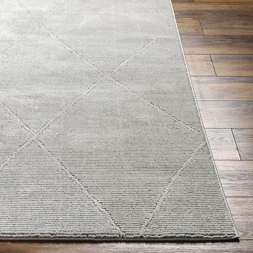 Machine Woven ALD-2303 Light Slate, Gray Rugs #color_light slate, gray