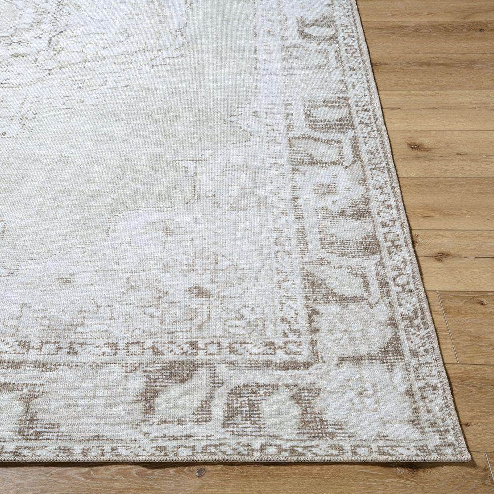 Machine Woven PNWRN-2300 Light Sage, Cream Rugs #color_light sage, cream