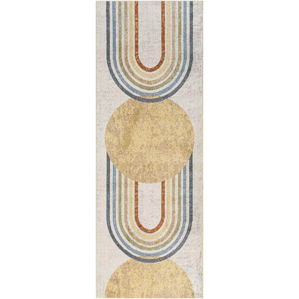 Machine Woven LLL-2314 Oatmeal, Brown Rugs #color_oatmeal, brown