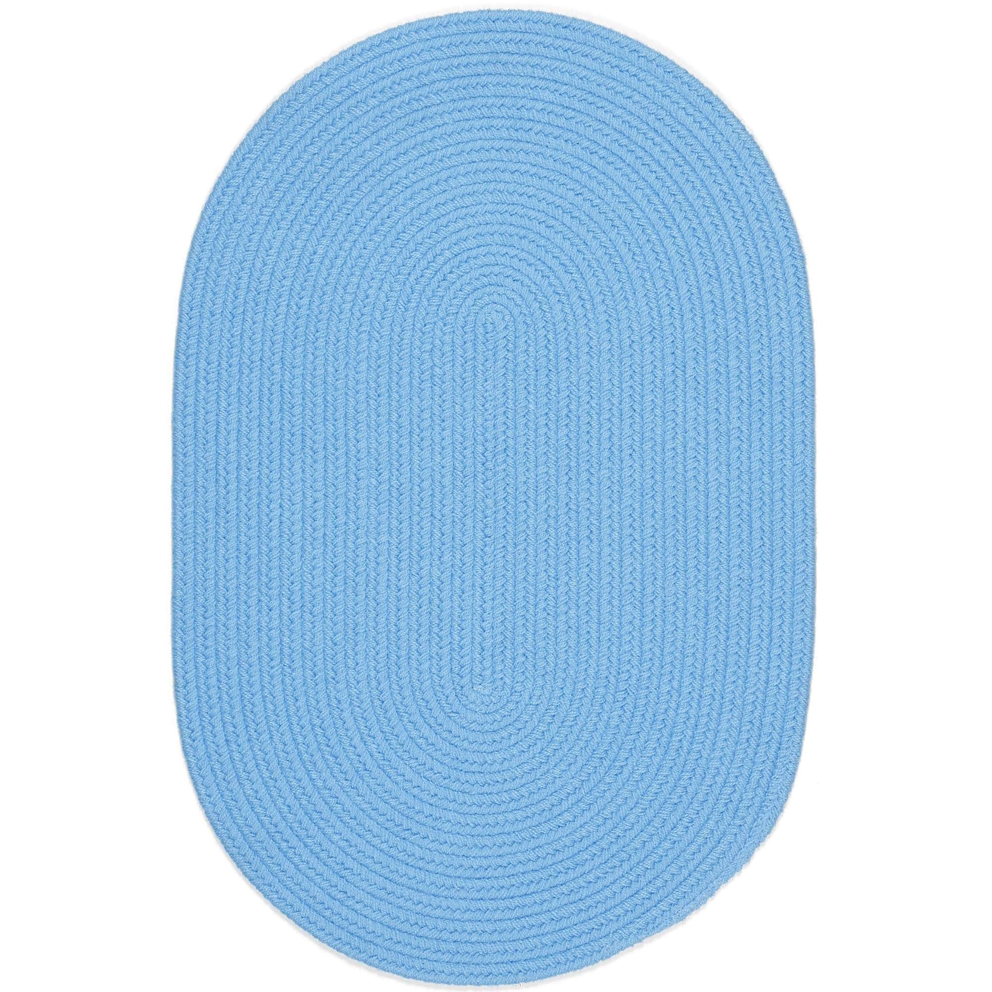 Lullaby Childrens Solid Braided Rug