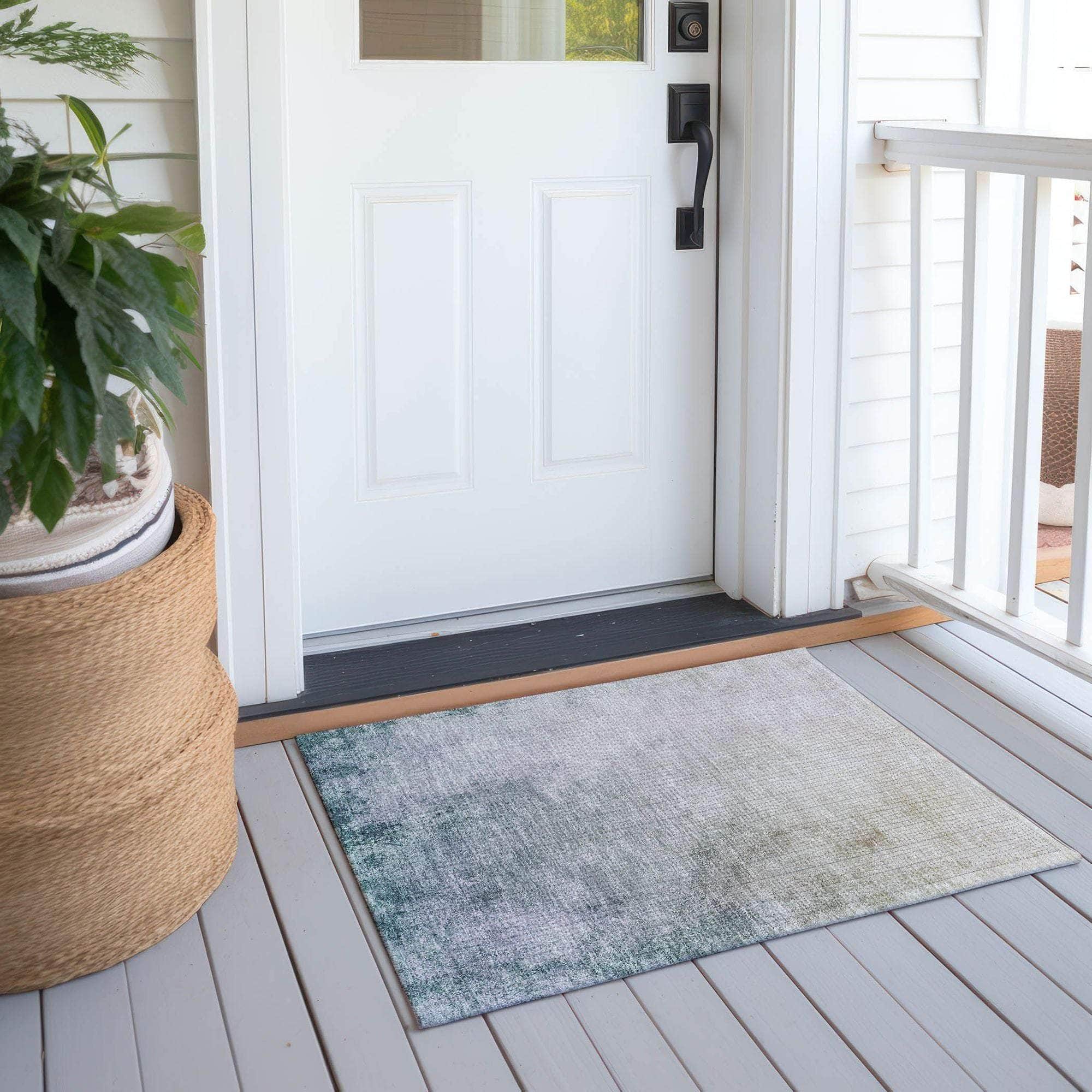 Machine Made ACN601 Beige Brown Rugs