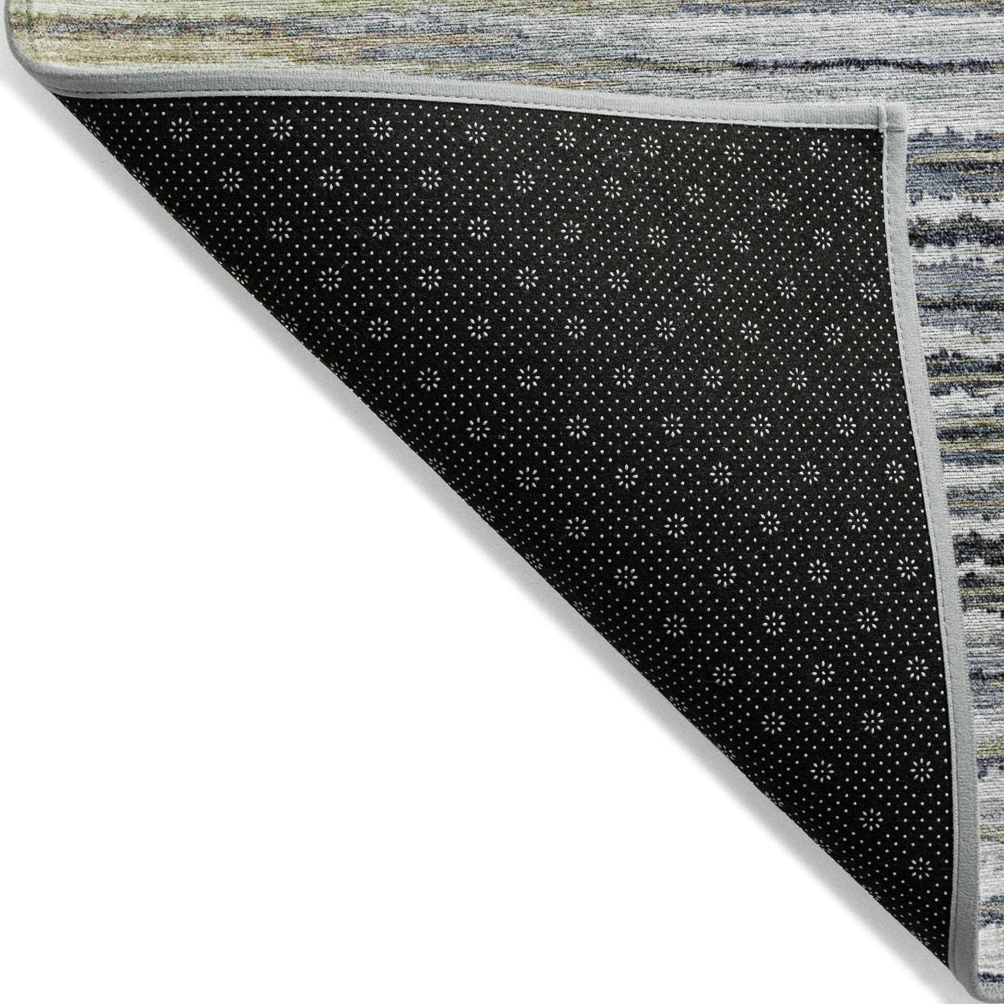 Machine Made ACN604 Beige Brown Rugs