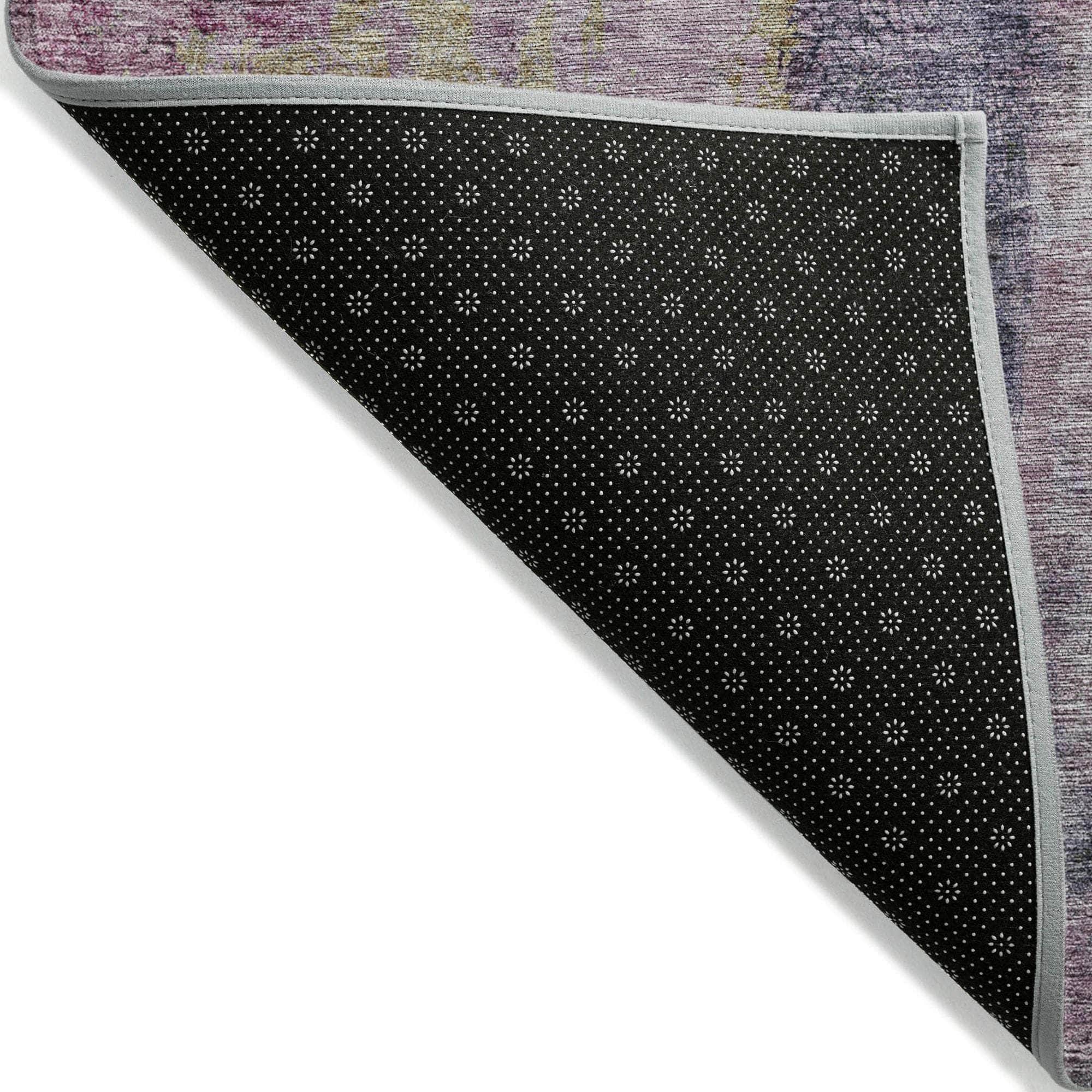 Machine Made ACN605 Blush Pink Rugs