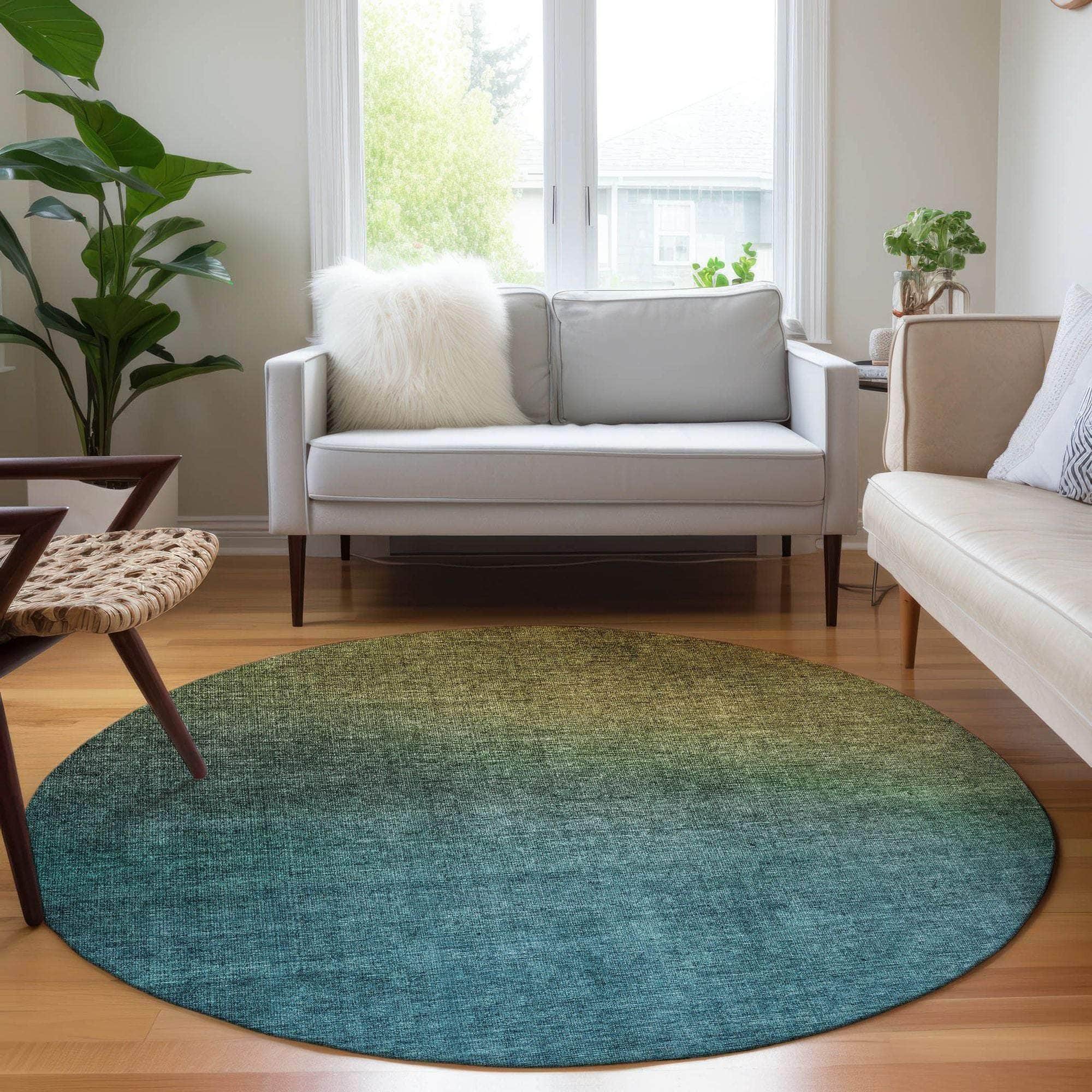 Machine Made ACN587 Brown Rugs