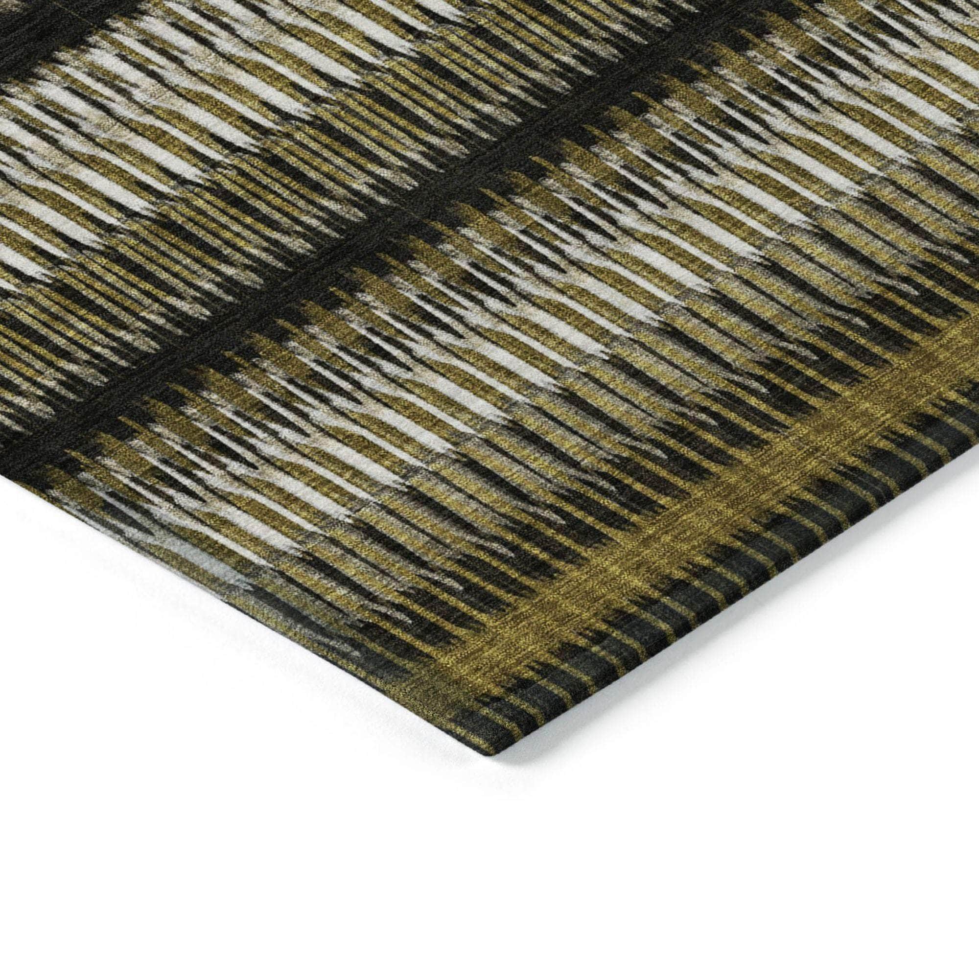 Machine Made ACN589 Brown Rugs