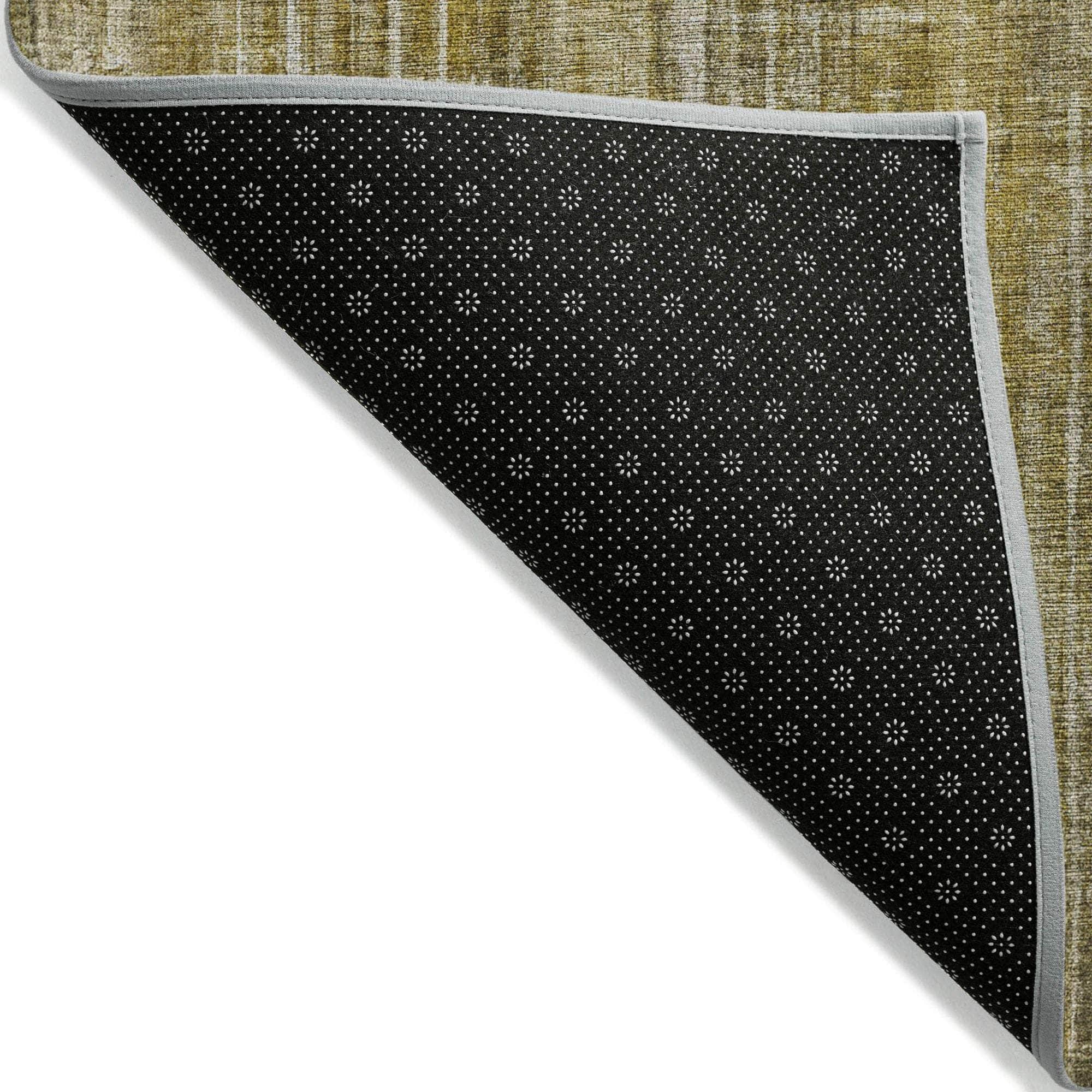 Machine Made ACN582 Brown Rugs